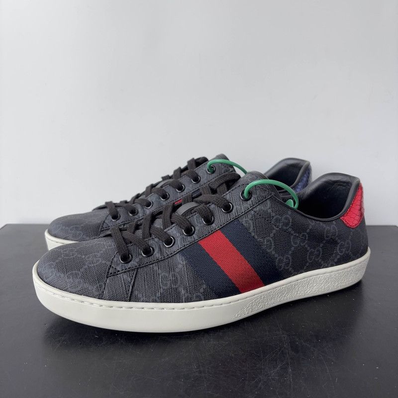 Gucci Gucci Ace GG Supreme Fashion Sneakers for Men 0079 Size US 8.5 / EU 41-42 - 1 Thumbnail