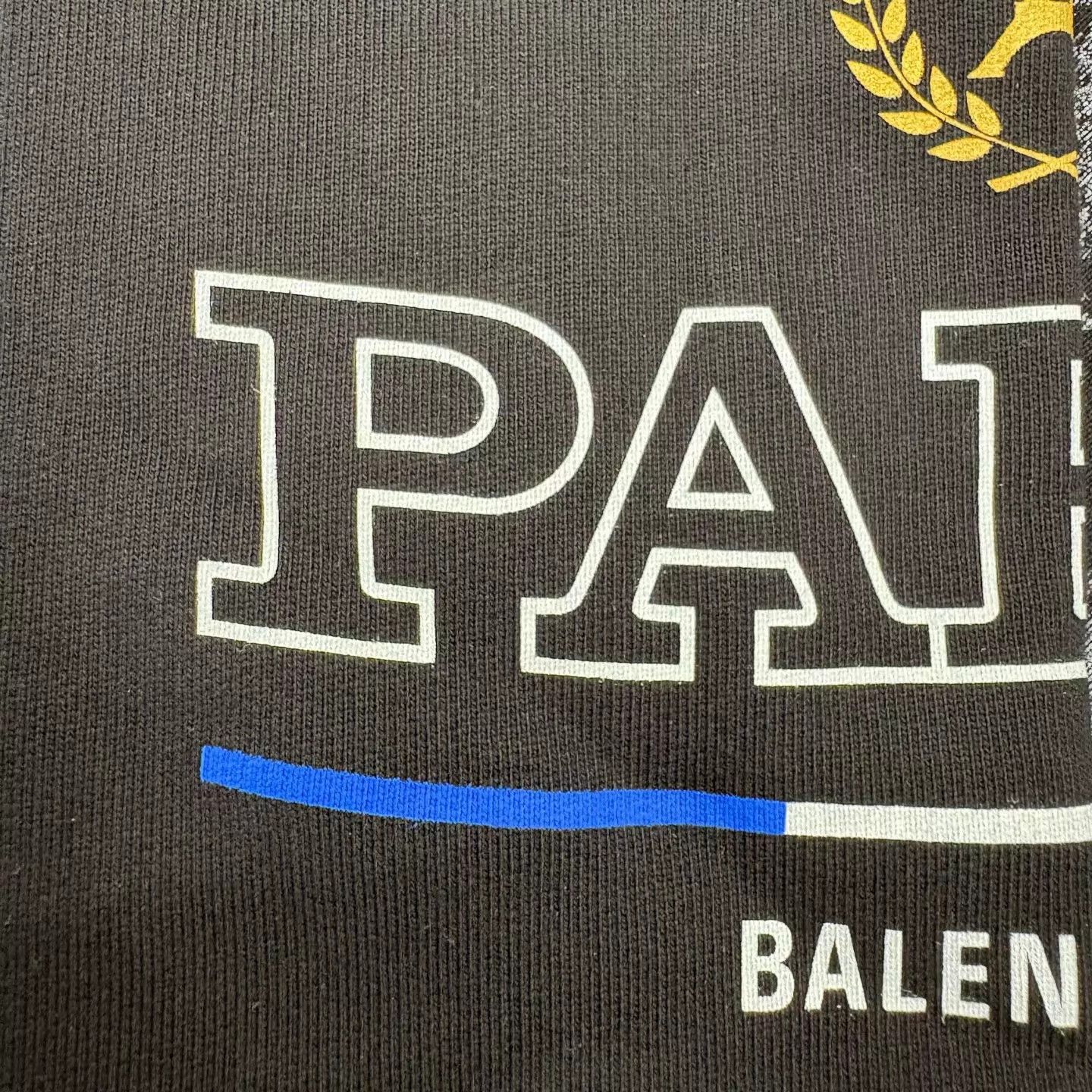 Balenciaga Balenciaga 25 SS Multi-Wave Black Regular Hoodie S Size M / US 6-8 / IT 42-44 - 7 Thumbnail