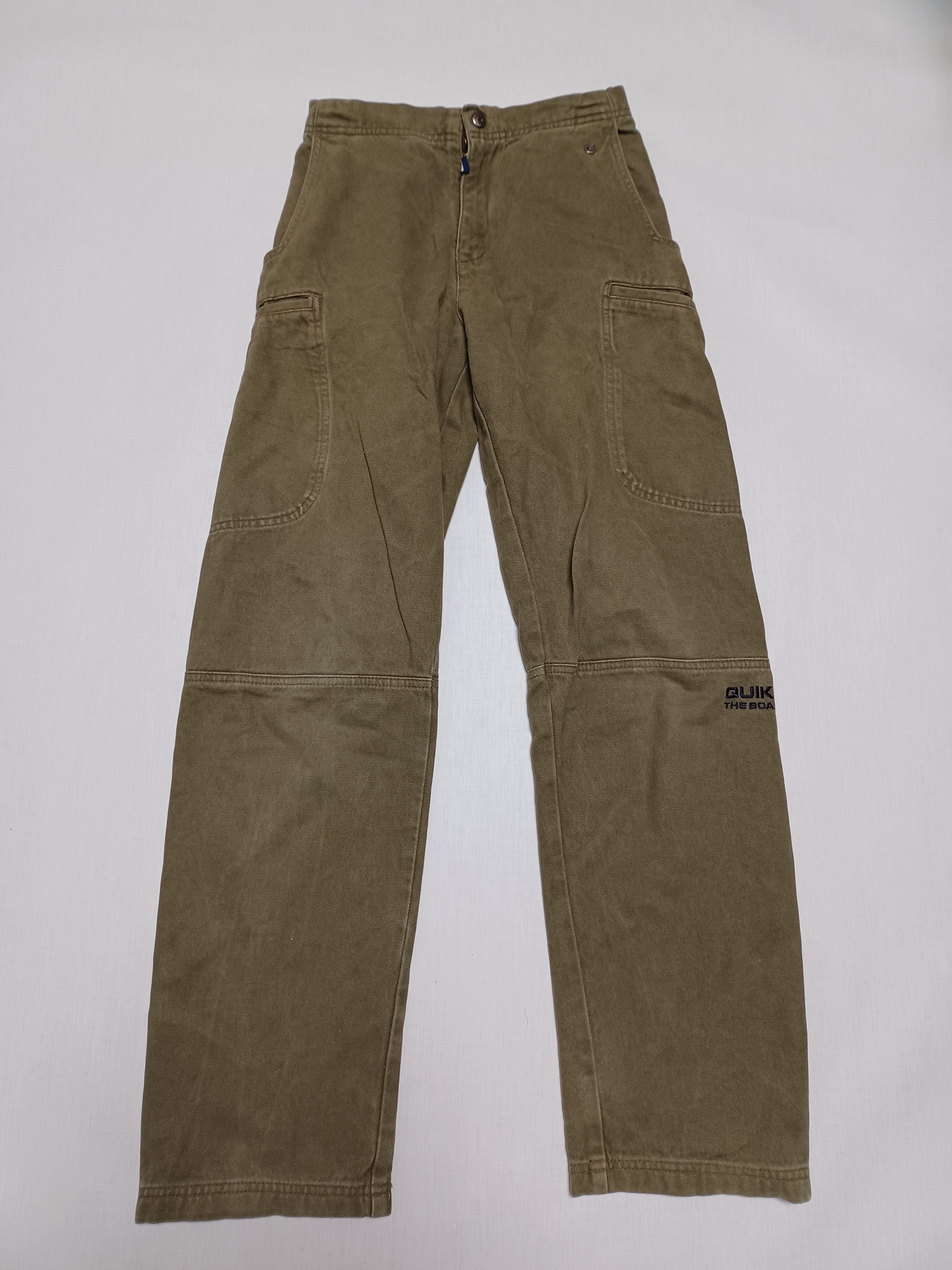 Quiksilver Quiksilver vinatge cargo military surf skateboarding pants Size US 27 - 1 Thumbnail