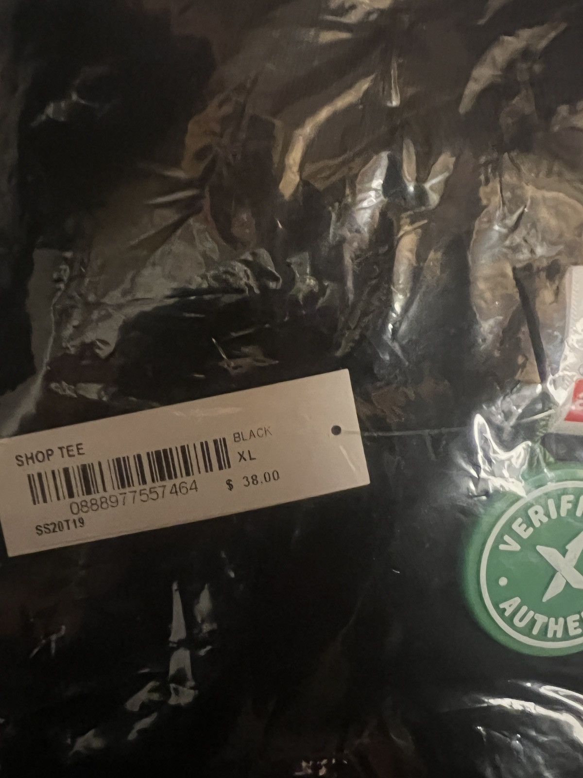 Supreme Supreme Shop Tee - Black Size US XL / EU 56 / 4 - 4 Thumbnail