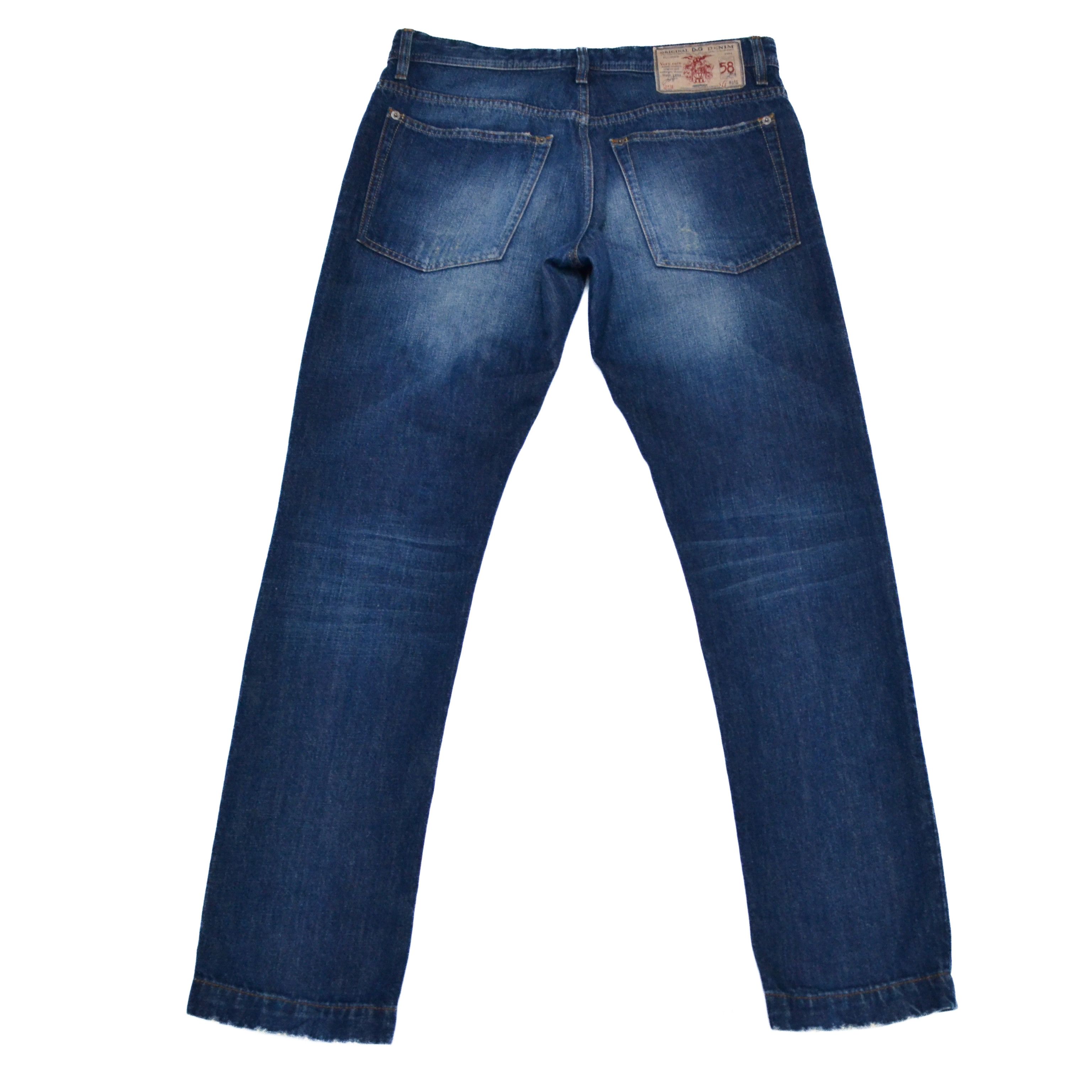 Dolce & Gabbana D&G Dolce&Gabbana Designer Men’s Blue Jeans Denim Pants Size US 33 - 8 Thumbnail