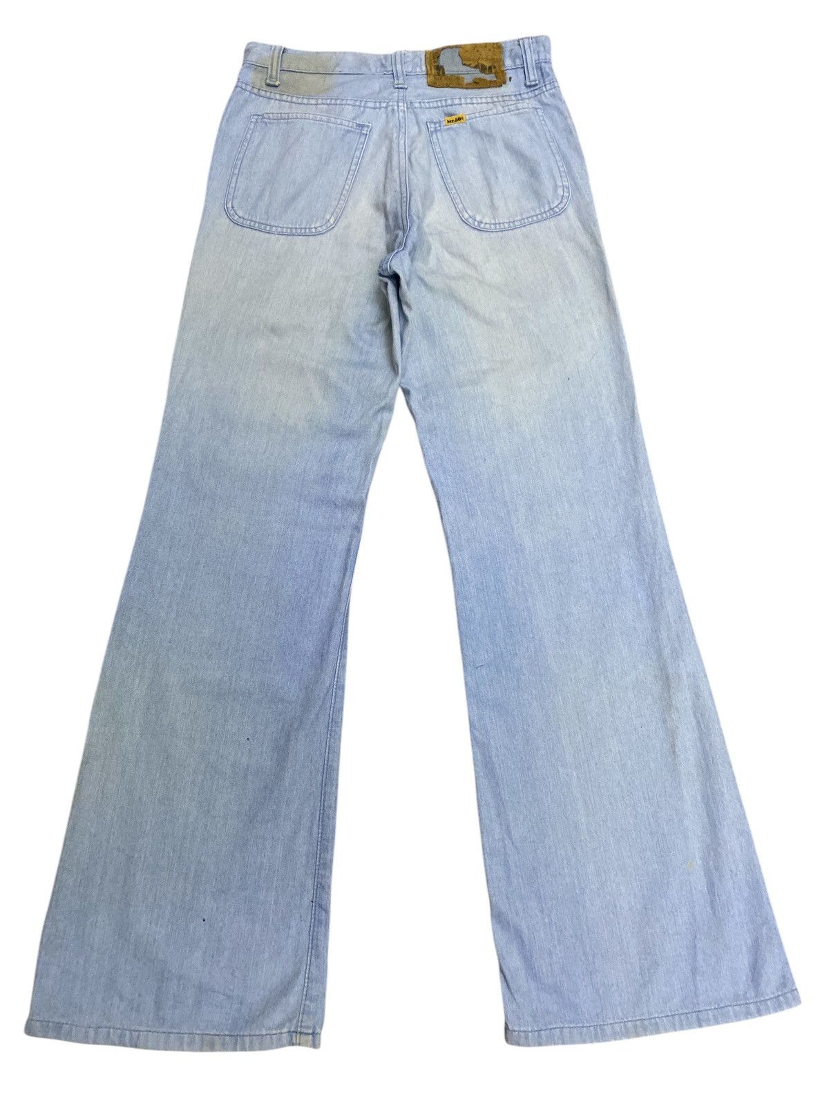 Edwin × If Six Was Nine × Vintage Vintage 70s Mr.50c by Edwin Flared Denim Bootcut Jeans Size US 29 - 1 Thumbnail