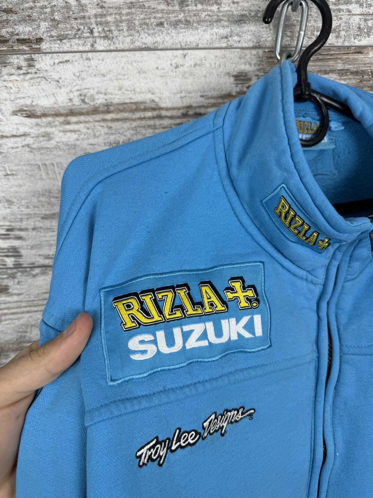 Other Mens Vintage Suzuki zip sweatshirt jacket racing Size US M / EU 48-50 / 2 - 6 Thumbnail