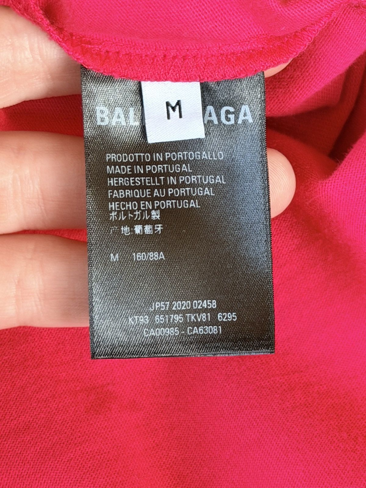 Balenciaga Balenciaga Your Logo Here T-Shirt Size US M / EU 48-50 / 2 - 6 Thumbnail