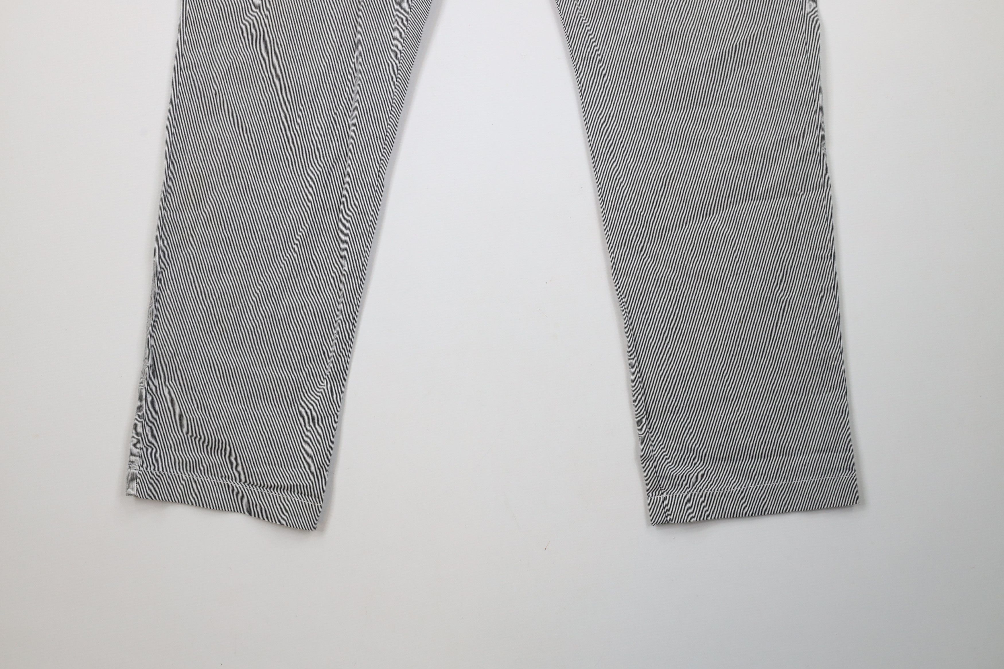 J.Crew × Vintage Vintage J Crew Seersucker Straight Leg Chino Pants Cotton Size US 33 - 4 Thumbnail