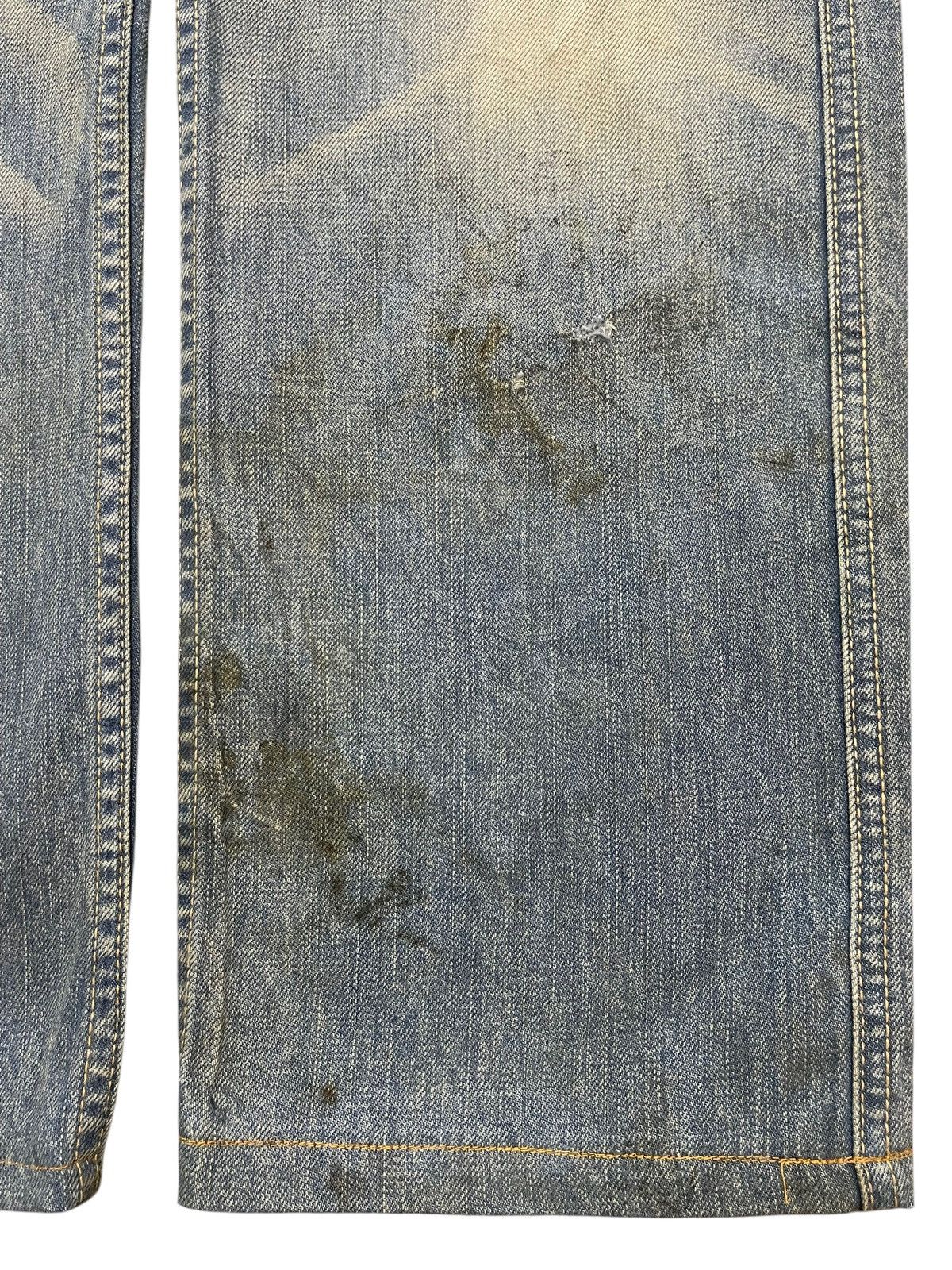 Hysteric Glamour Vintage Japan Gowest Faded Wash Mud Dirty Style Loose Jeans Size US 32 / EU 48 - 8 Thumbnail
