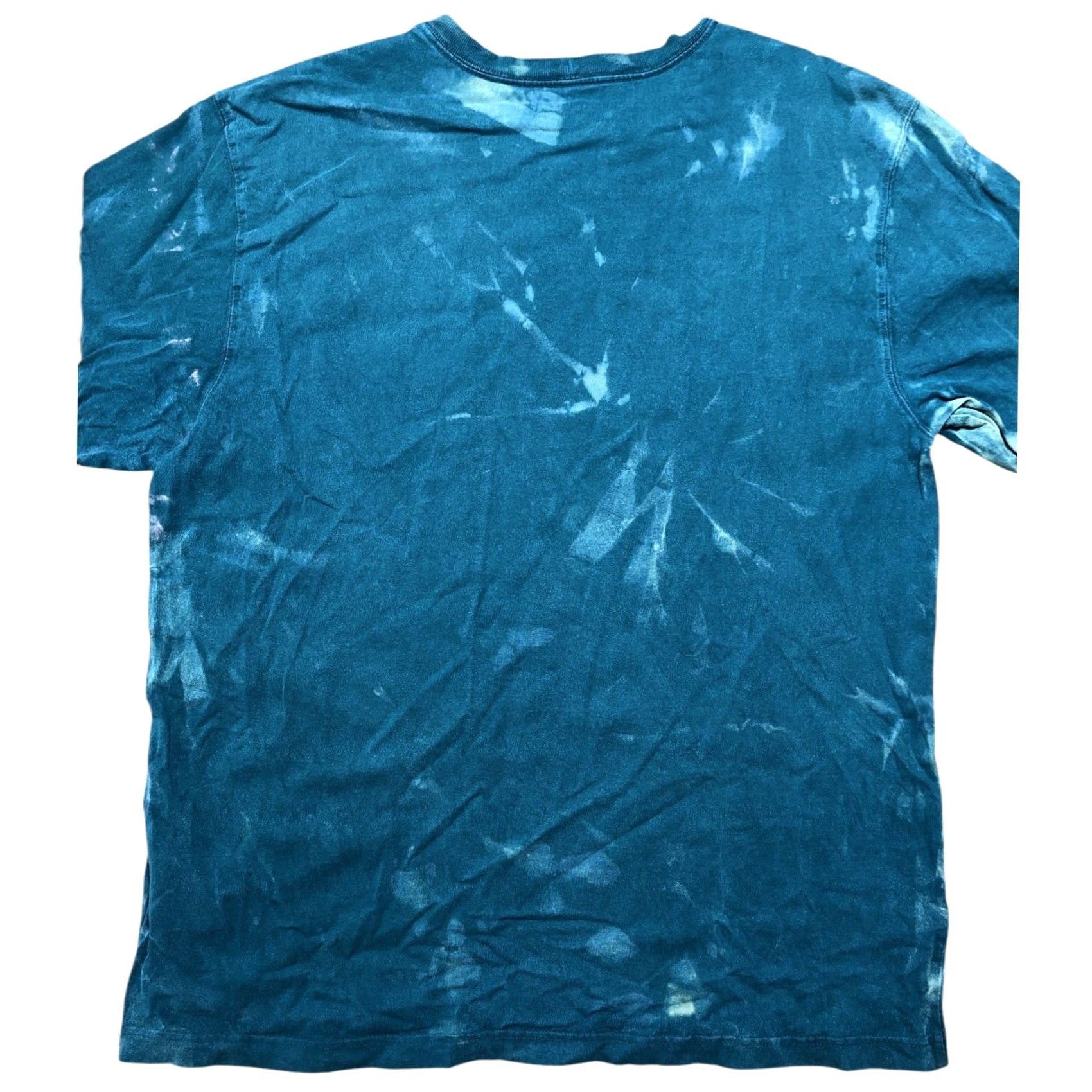 Carhartt Carhartt T Shirt Mens Large Green Crew Neck Short Sleeve Tie Dye Acid Wash Vintage Look 90s Outdoor Classic Logo Size US L / EU 52-54 / 3 - 2 Thumbnail
