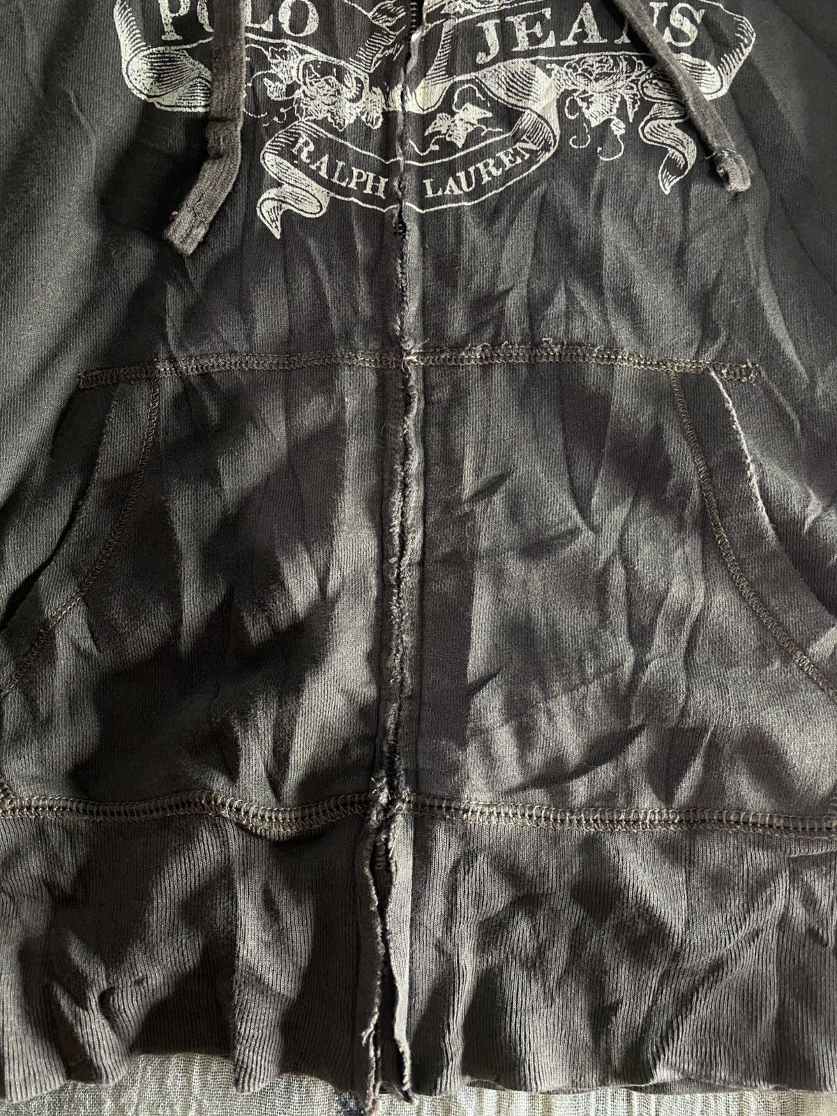 Polo Ralph Lauren × RRL Ralph Lauren × Vintage Polo ralph lauren distressed faux fur hoodie lgb style Size US XS / EU 42 / 0 - 5 Thumbnail