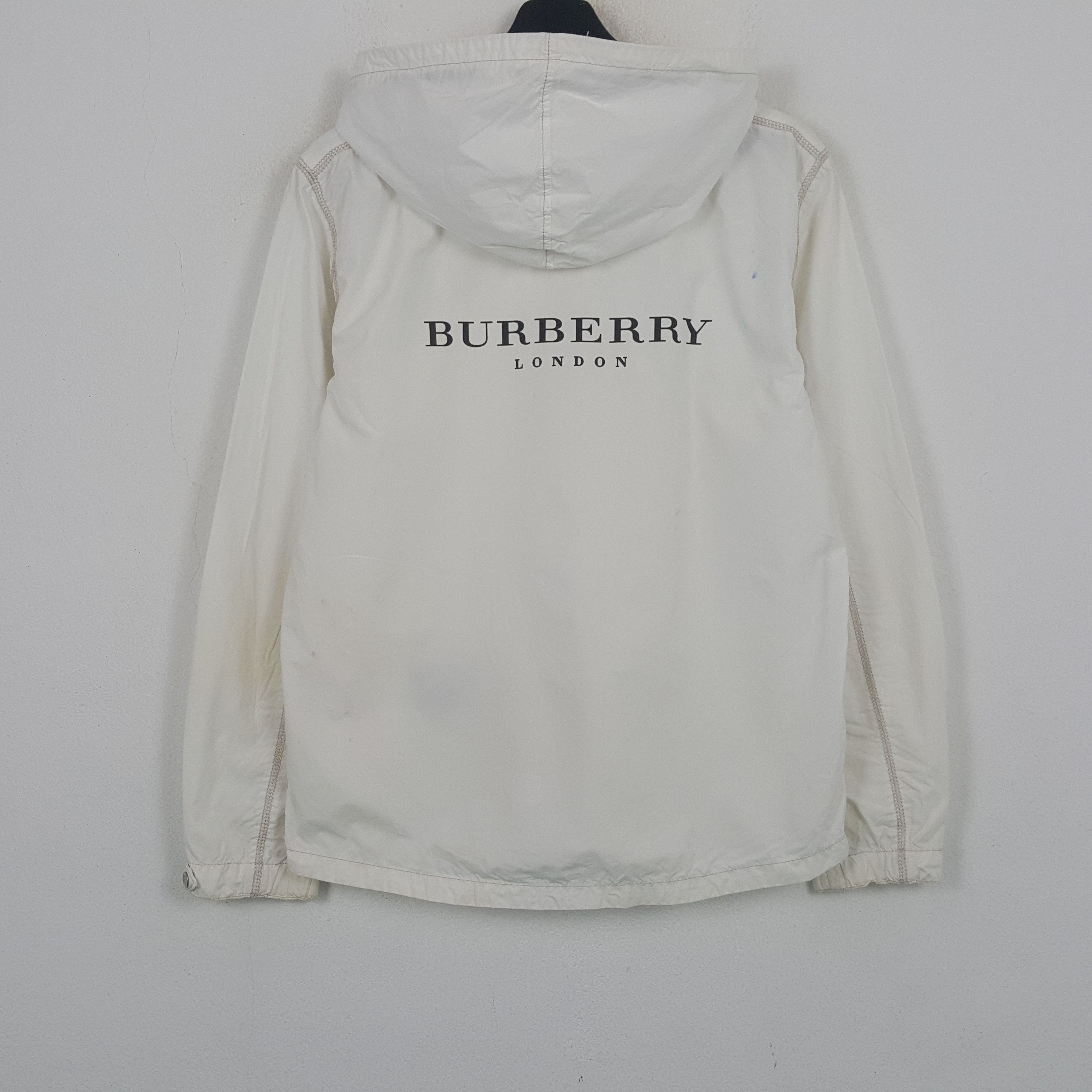 Burberry Burberry London Blue Label Custom Art Jacket Hoodie RR20 Size S / US 4 / IT 40 - 1 Thumbnail