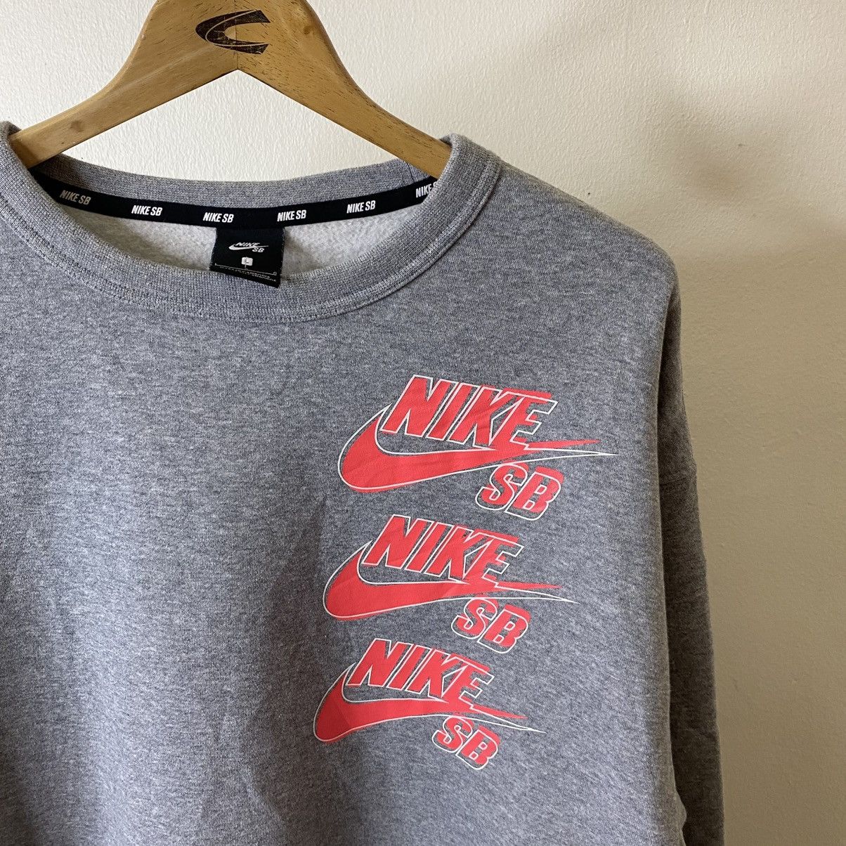 Nike Vintage Y2K Nike SB Skateboard Skater Sweatshirt Size US L / EU 52-54 / 3 - 2 Thumbnail