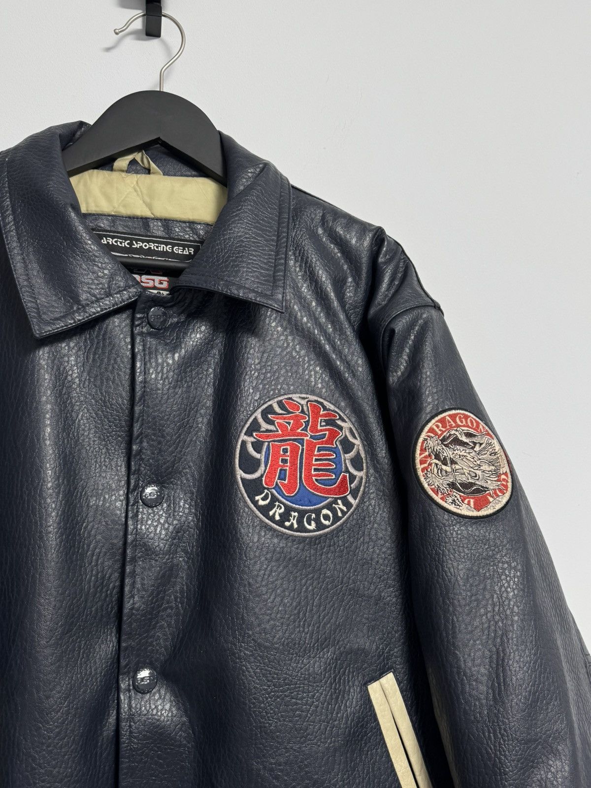Other Vintage Dragon Embroidered Jacket Y2K Rare Streetwear Bomber Size US L / EU 52-54 / 3 - 2 Thumbnail