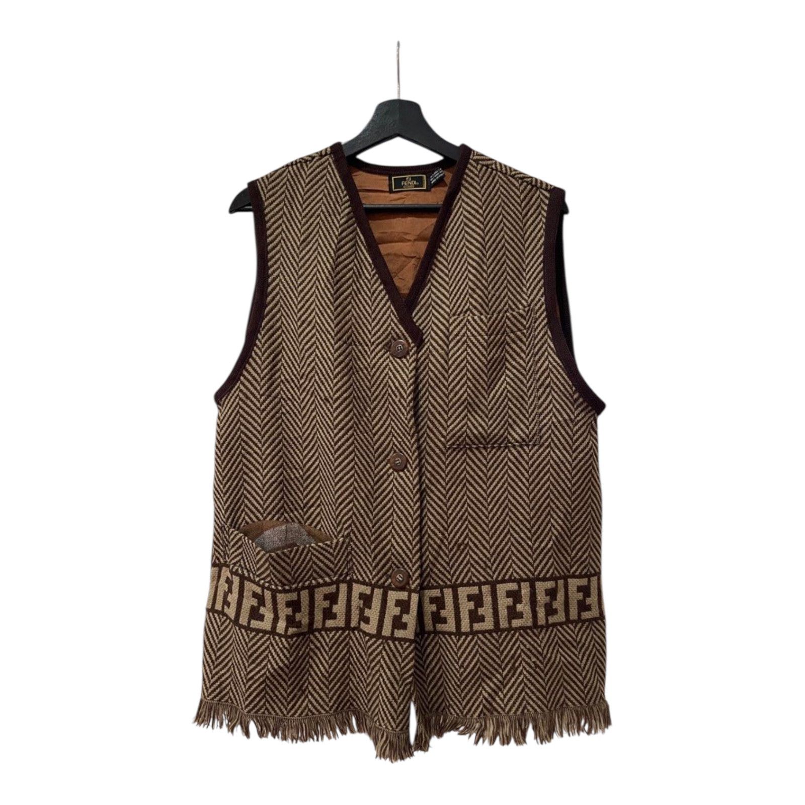 Fendi Vintage Fendi Vest Size US S / EU 44-46 / 1 - 1 Thumbnail