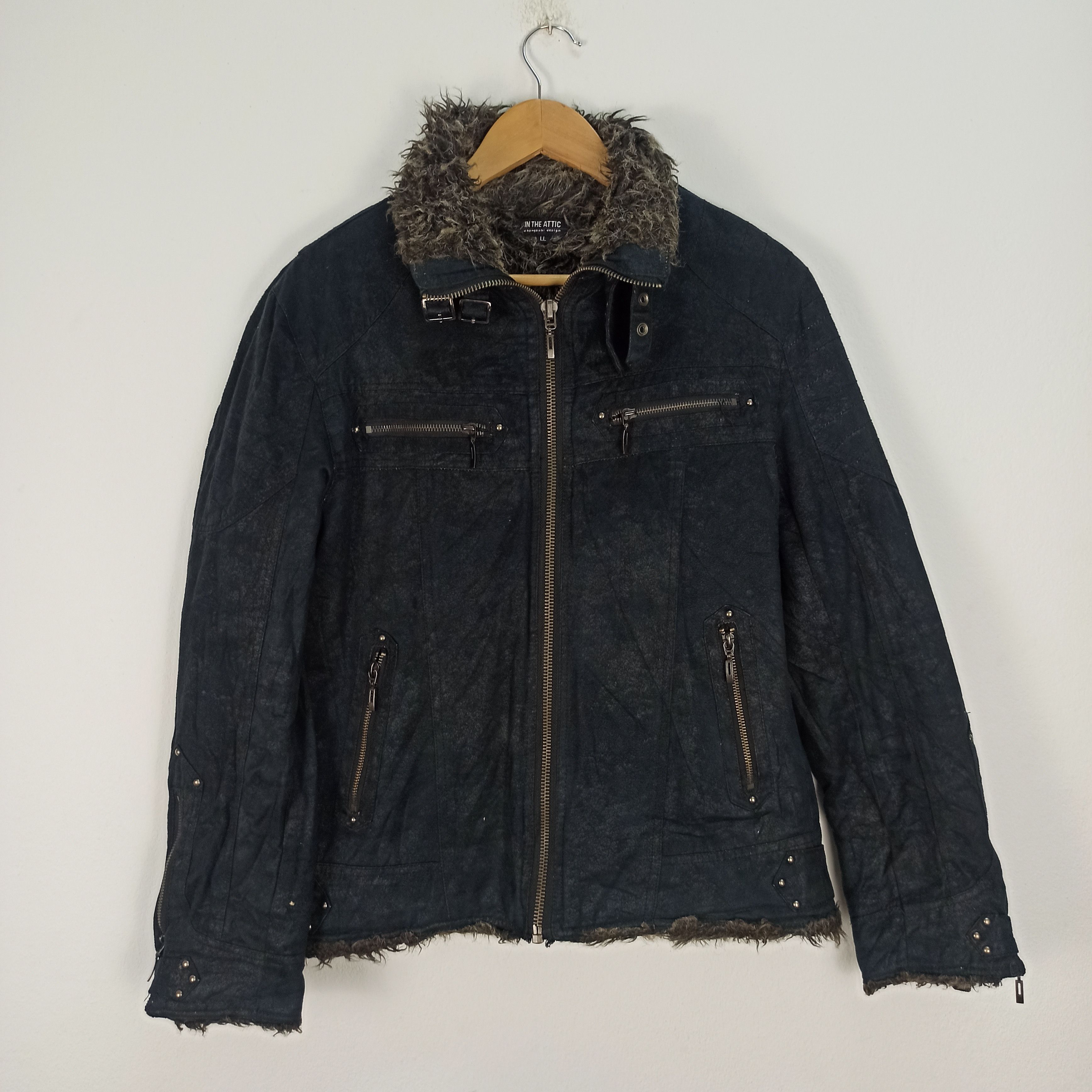 💥BINDING OFFER💥 IN THE ATTIC JACKET FUR SEDITIONERIES PUNK