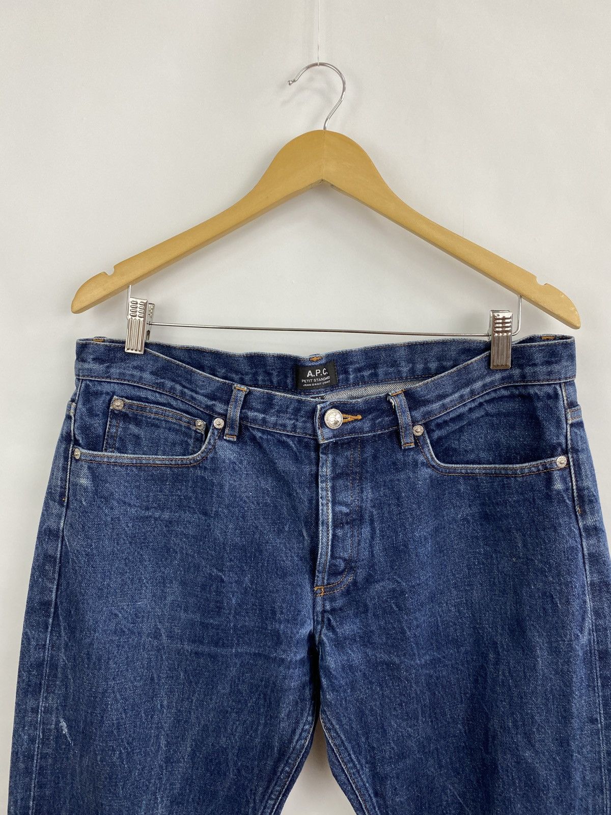 A.P.C. 🇺🇸 A.P.C. Jeans Selvedge Rare Retro Hype Y2K A. P. C. Size US 33 - 3 Thumbnail