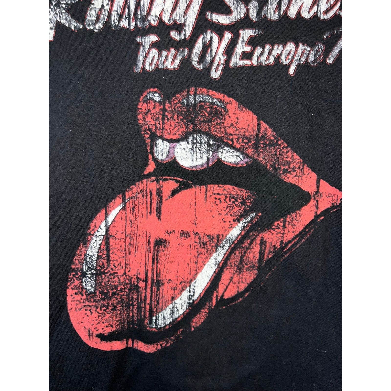 Hanes Rolling Stones Shirt Tour Of Europe '73 Rock band Tee 2008 l Size US L / EU 52-54 / 3 - 5 Thumbnail