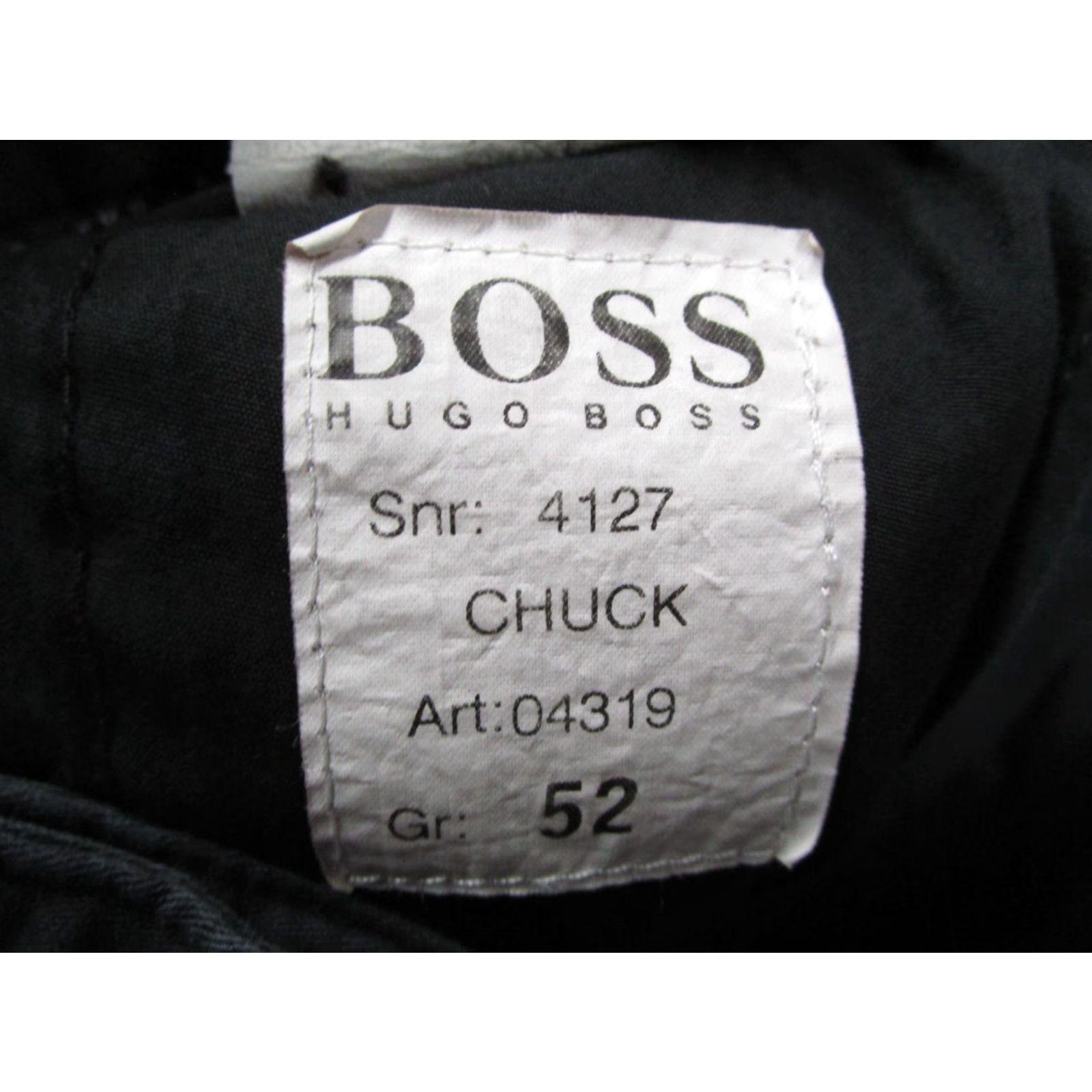 Hugo Boss Hugo Boss Pants Mens 36 Black Chuck Twill Chino Straight Leg 5-Pocket Flat Front Classic Retro 90s Logo Size US 36 / EU 52 - 3 Thumbnail
