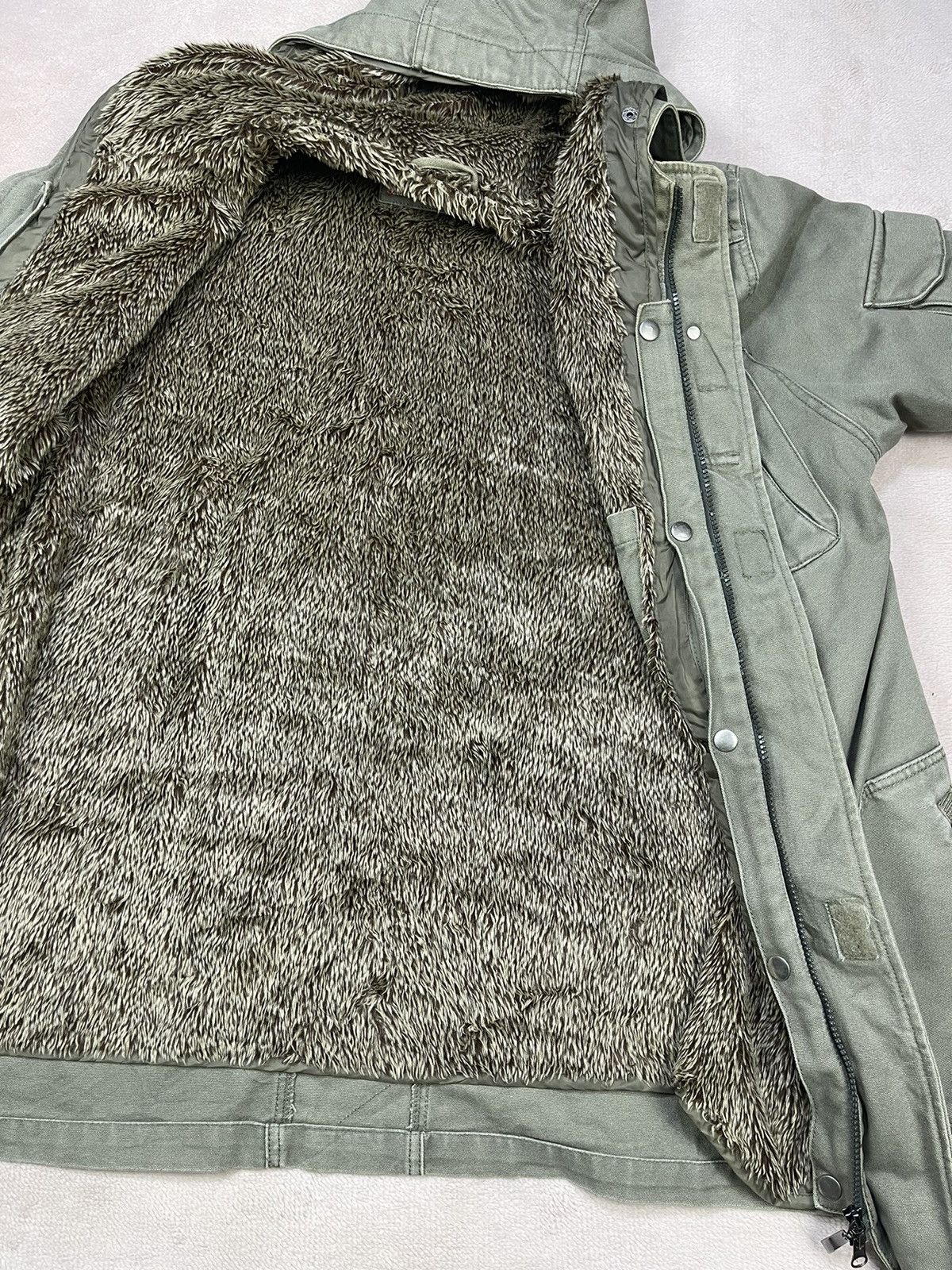 Vintage Vintage KAMA CLASSIC JEANS Military Style Parka Jacket Size US XL / EU 56 / 4 - 8 Thumbnail