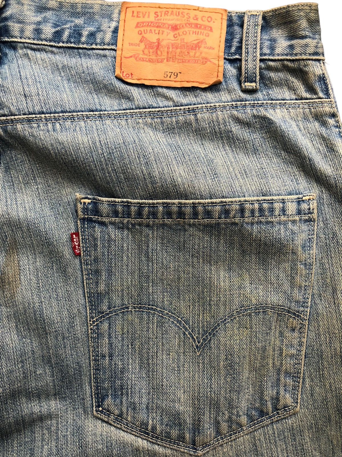 If Six Was Nine 🔥LASTDROP🔥 Vintage Levi's Lot 579 Rusty Baggy Jeans Size US 37 - 12 Thumbnail