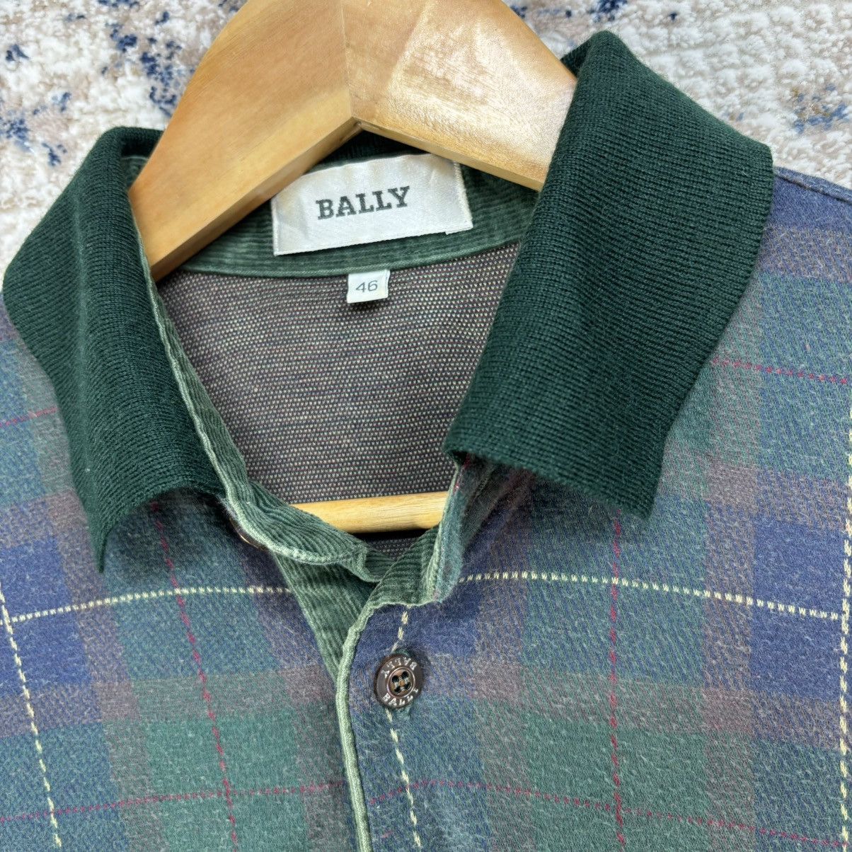 Bally × Vintage Vintage Classic Bally Long Sleeve Polo Shirt Size US S / EU 44-46 / 1 - 4 Thumbnail