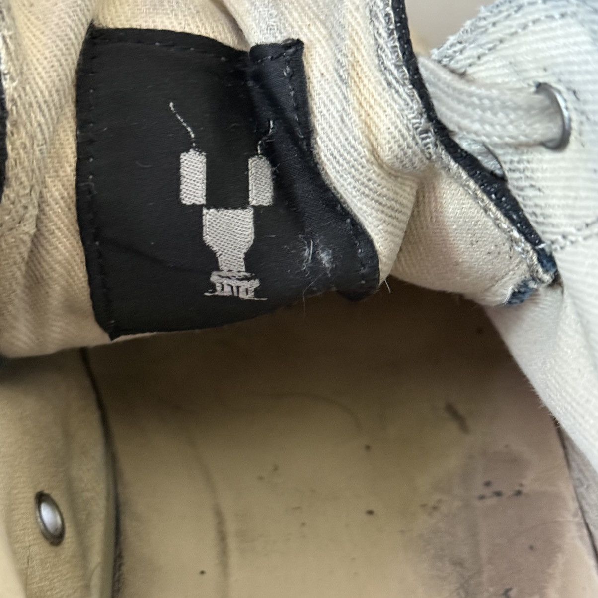 Rick Owens Rick Owens DRKSHDW Ramones So Cunt Low Top Shoes Size US 8 / EU 41 - 9 Thumbnail