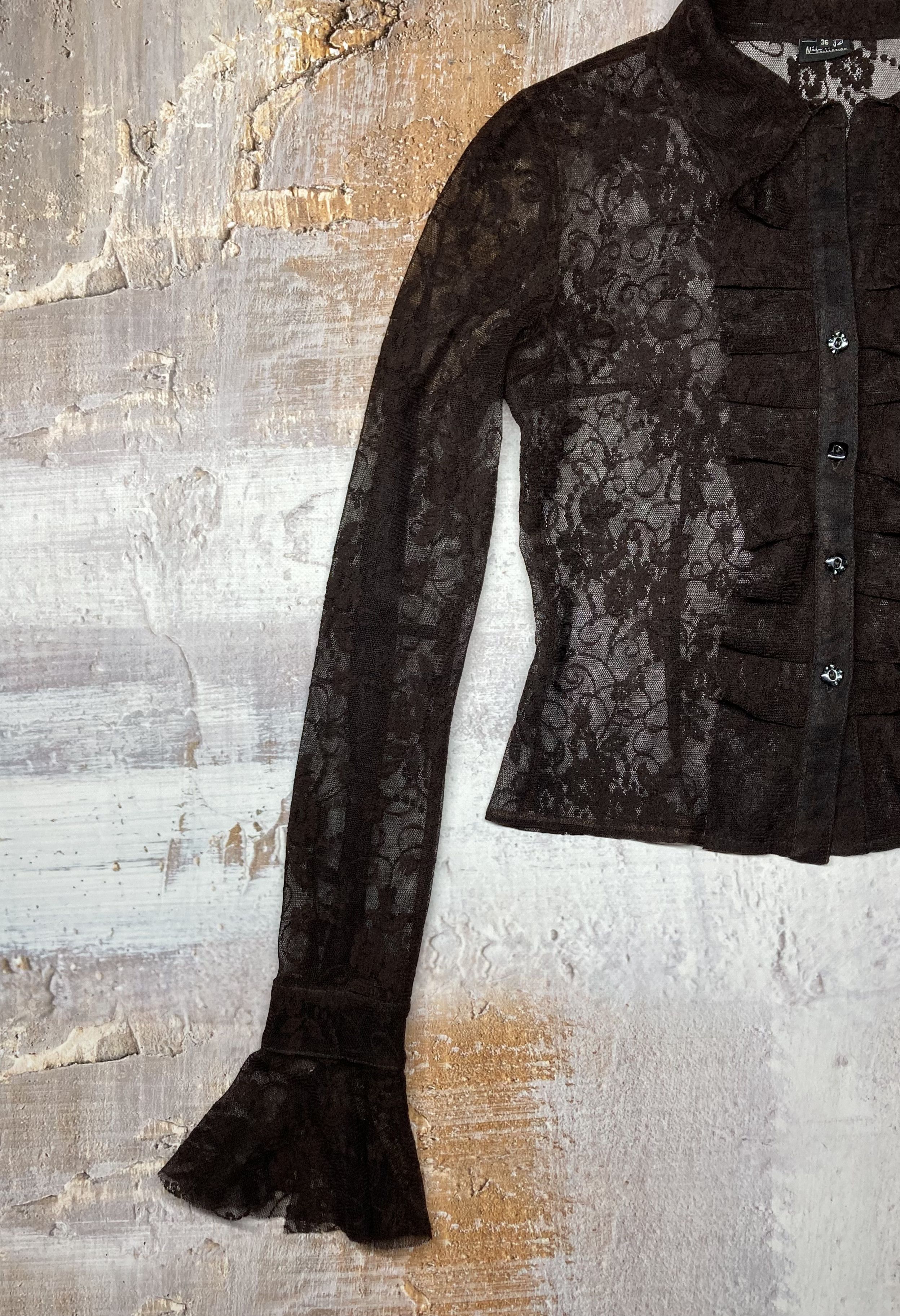 Vintage Vintage Mesh Blouse Women’S Size S Size S / US 4 / IT 40 - 2 Thumbnail
