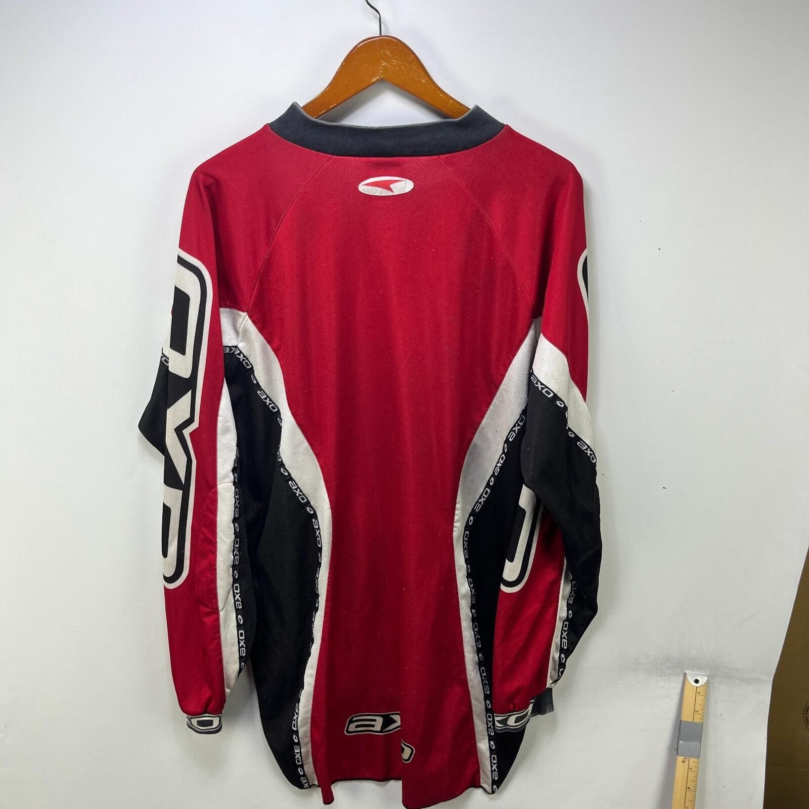 Other Vintage 90s AXO Motocross Jersey XL Motorsport Size ONE SIZE - 10 Thumbnail