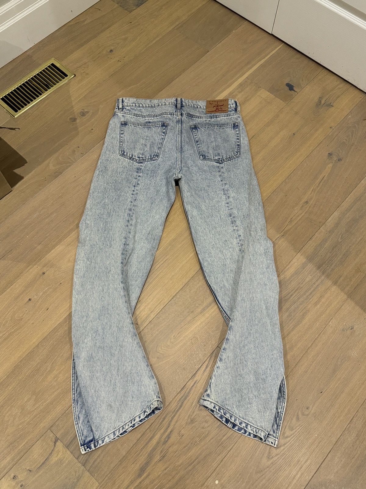 Y/Project Y/Project Blue Banana Slim Jeans Size US 32 / EU 48 - 4 Thumbnail