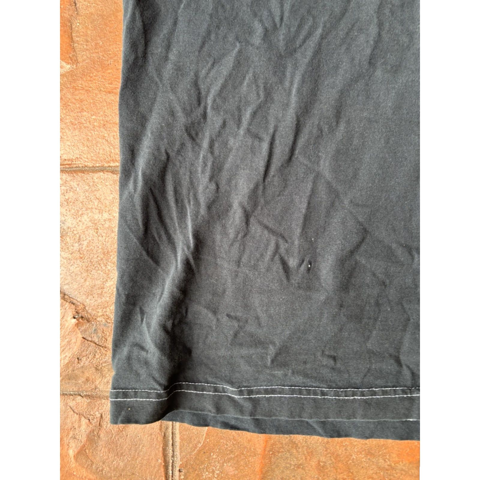 Vintage VINTAGE No Boundaries Motorcycle Biker T-Shirt M Black 90s Grunge Rock Skull Logo Vintage Y2K Mens Short Sleeve Crew Neck Cotton Knit Size US M / EU 48-50 / 2 - 7 Thumbnail