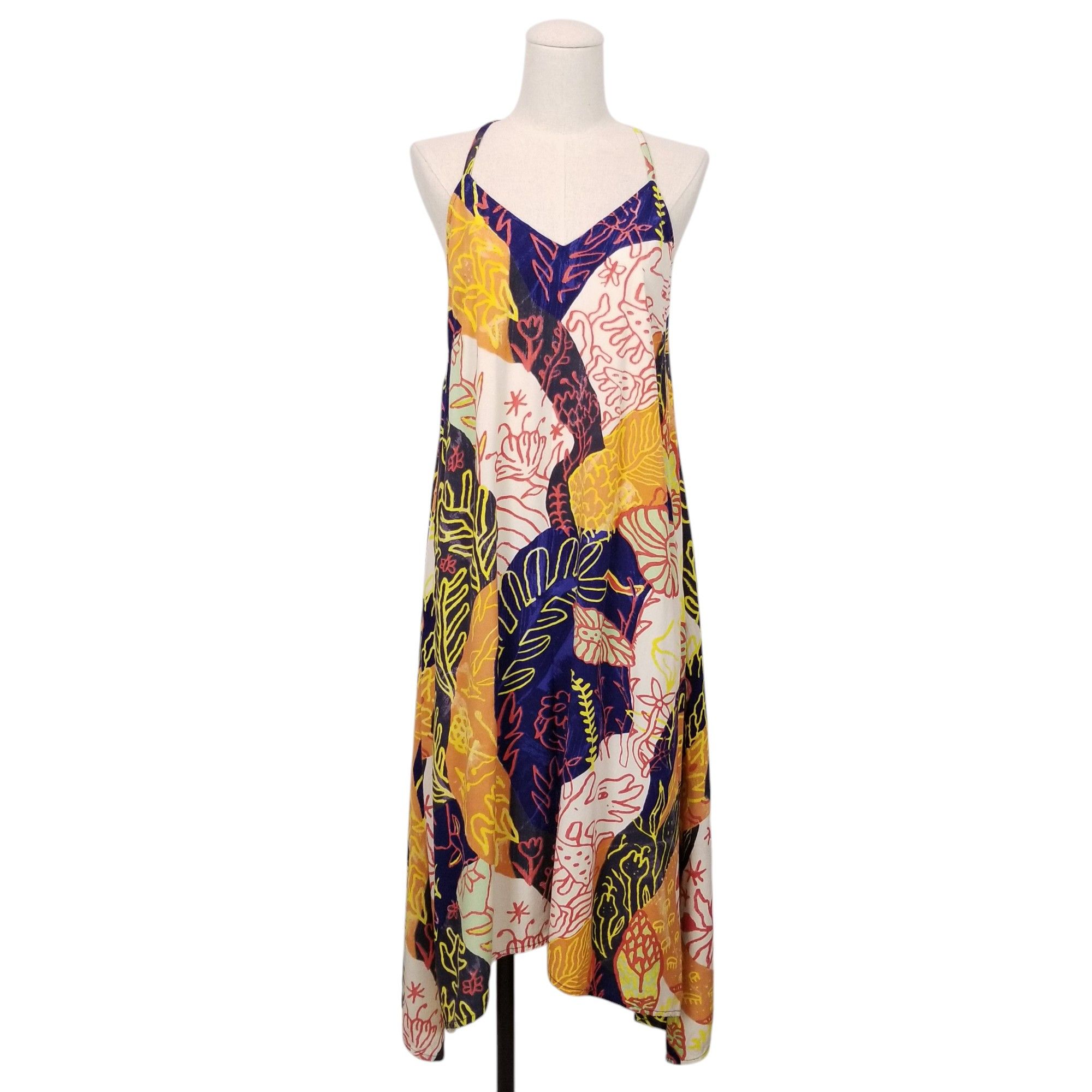 Anthropologie Adele Prost x Anthropologie Bias Slip Midi Dress Size XS / US 0-2 / IT 36-38 - 1 Thumbnail