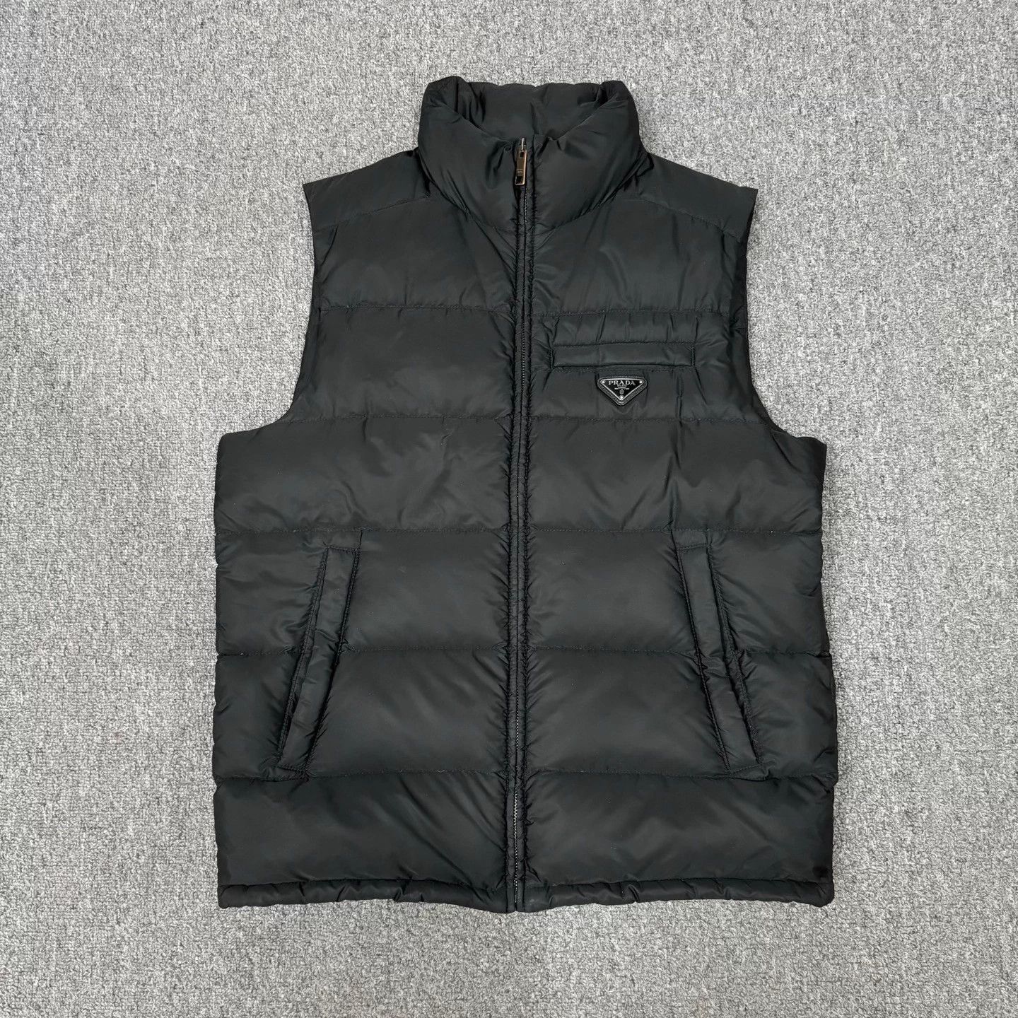 Prada Prada Black Light Nylon Down Vest | Grailed