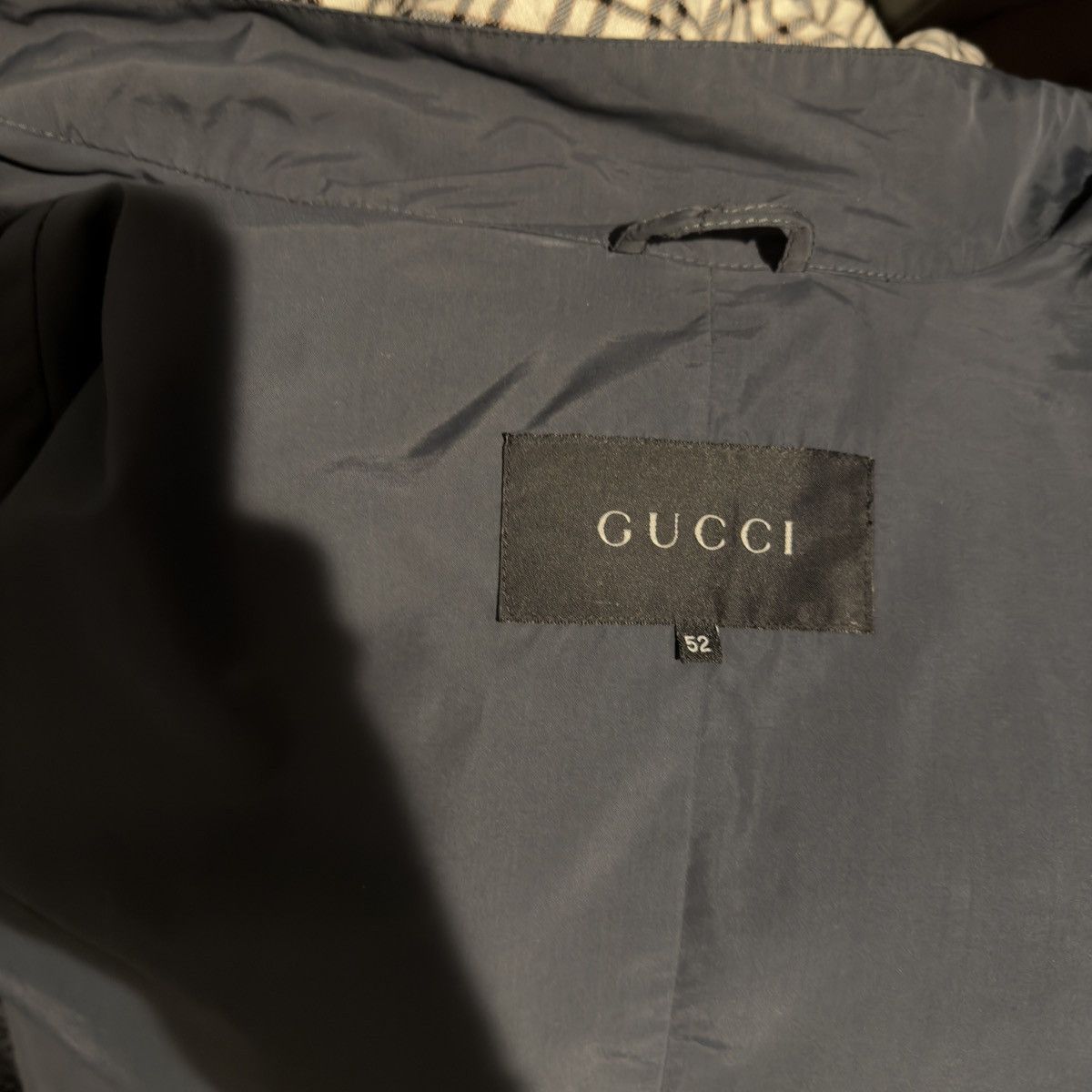 Gucci Grey Gucci lightweight jacket size 52 Size US L / EU 52-54 / 3 - 7 Thumbnail