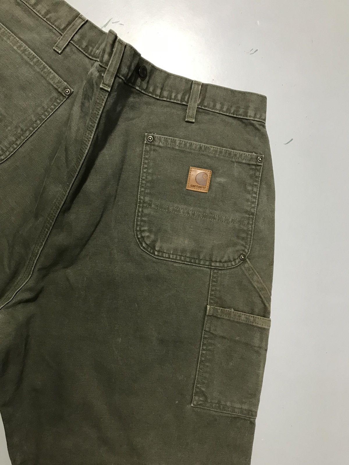 Carhartt Vintage carhartt B136 MOS carpenter denim Size US 42 / EU 58 - 11 Thumbnail