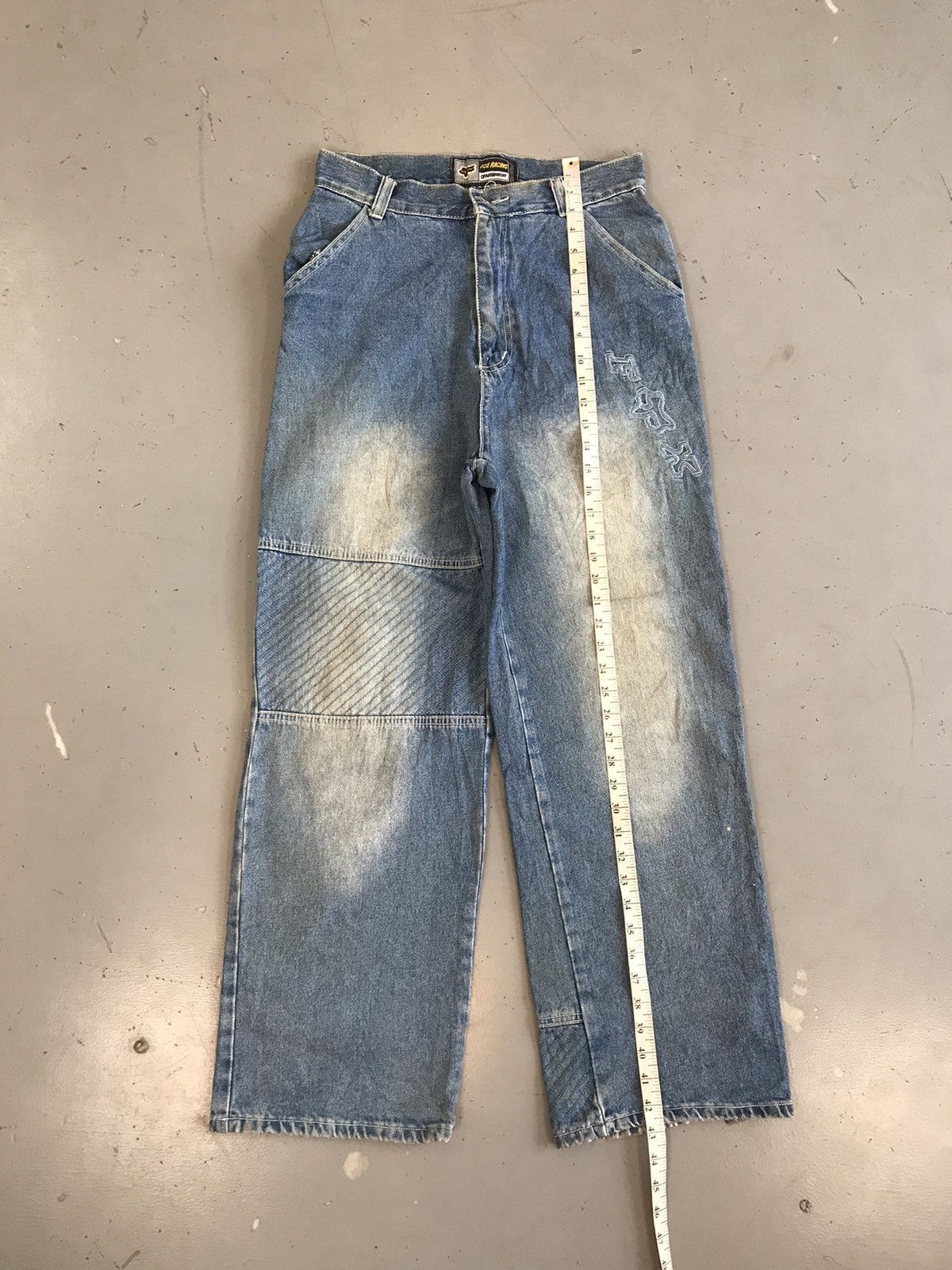 Fox Racing × Vintage Vintage Y2K fox Racing big pocket denim Size US 30 / EU 46 - 5 Thumbnail