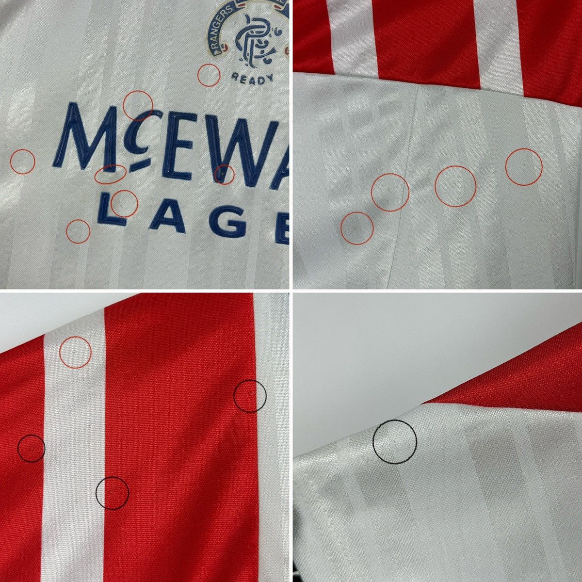 Adidas Vintage 1992/93 Adidas Glasgow Rangers Away Jersey Size US L / EU 52-54 / 3 - 20 Thumbnail