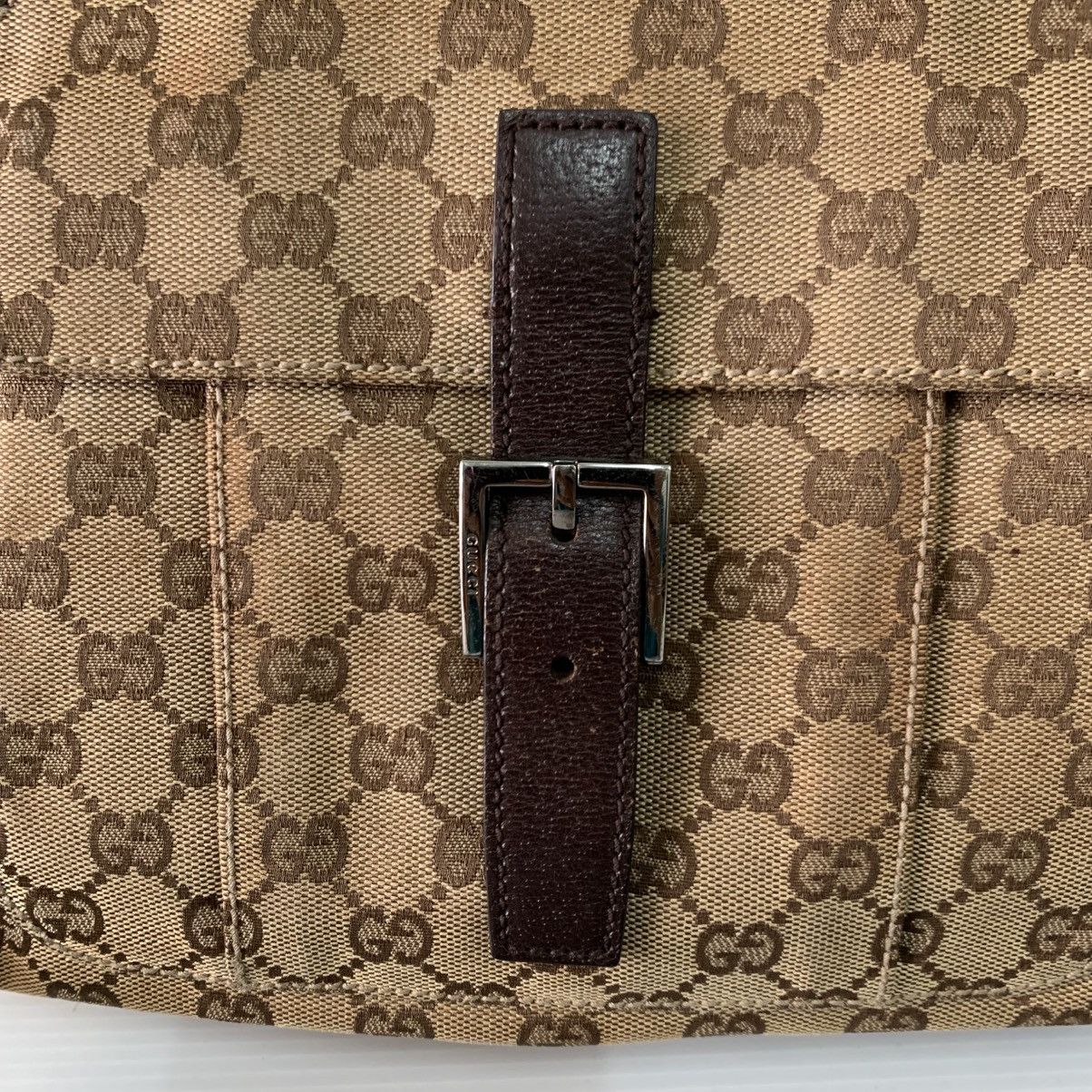 Gucci Gucci Canvas Monogram Slingbag Size ONE SIZE - 4 Thumbnail