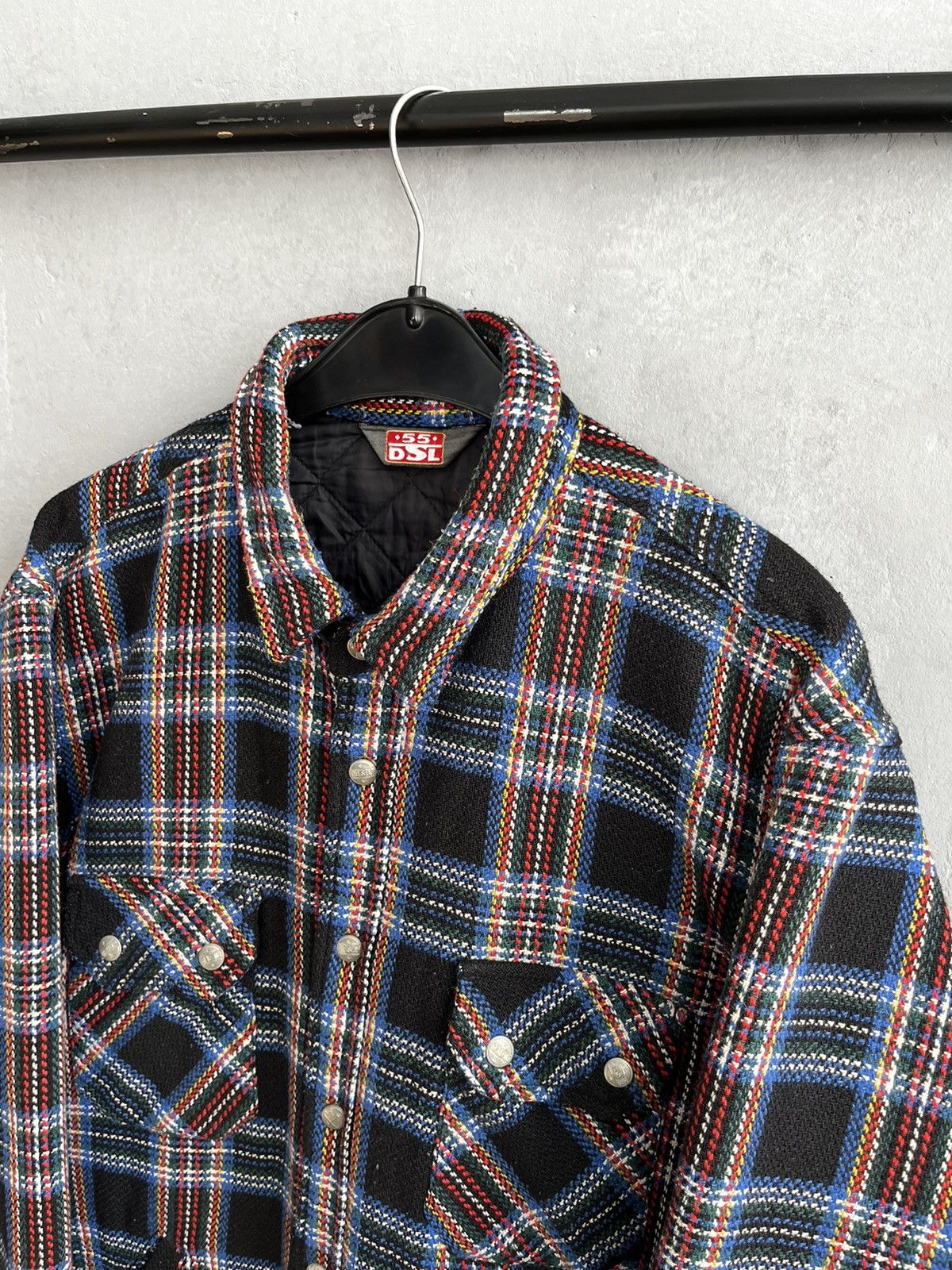 Diesel × Vintage Diesel over shirt jacket vintage 90s size M Size US M / EU 48-50 / 2 - 7 Thumbnail