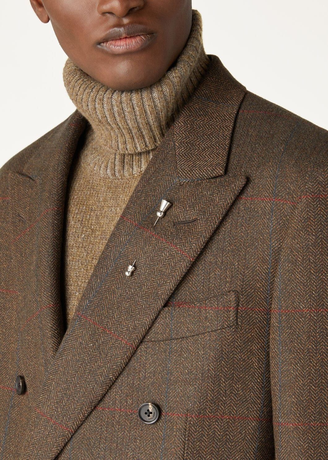 Loro Piana o1w1db10825 FAO6575 Milano Jacket in Brown Size US L / EU 52-54 / 3 - 3 Thumbnail