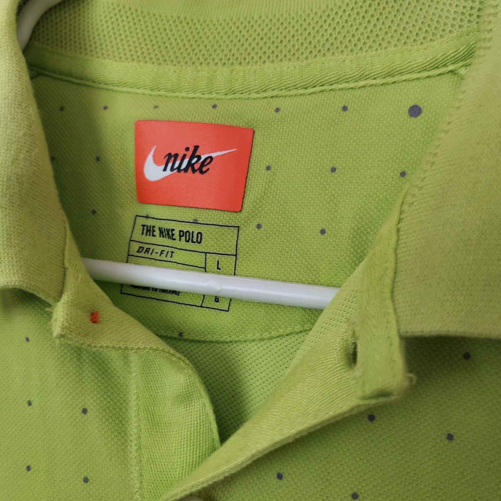 Nike Nike Polo Golf Shirt Men L Green Polo Shirt Nike Golf Shirt Mens L Green Size US L / EU 52-54 / 3 - 3 Thumbnail