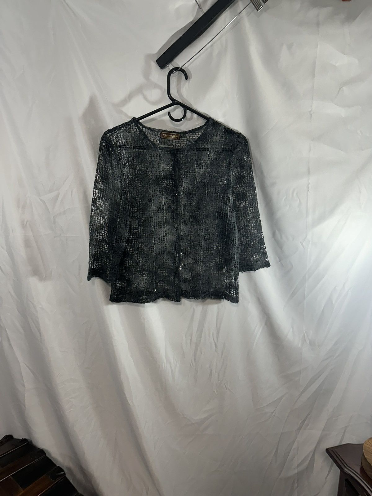Vintage Vintage Netted Shirt Size S / US 4 / IT 40 - 2 Thumbnail