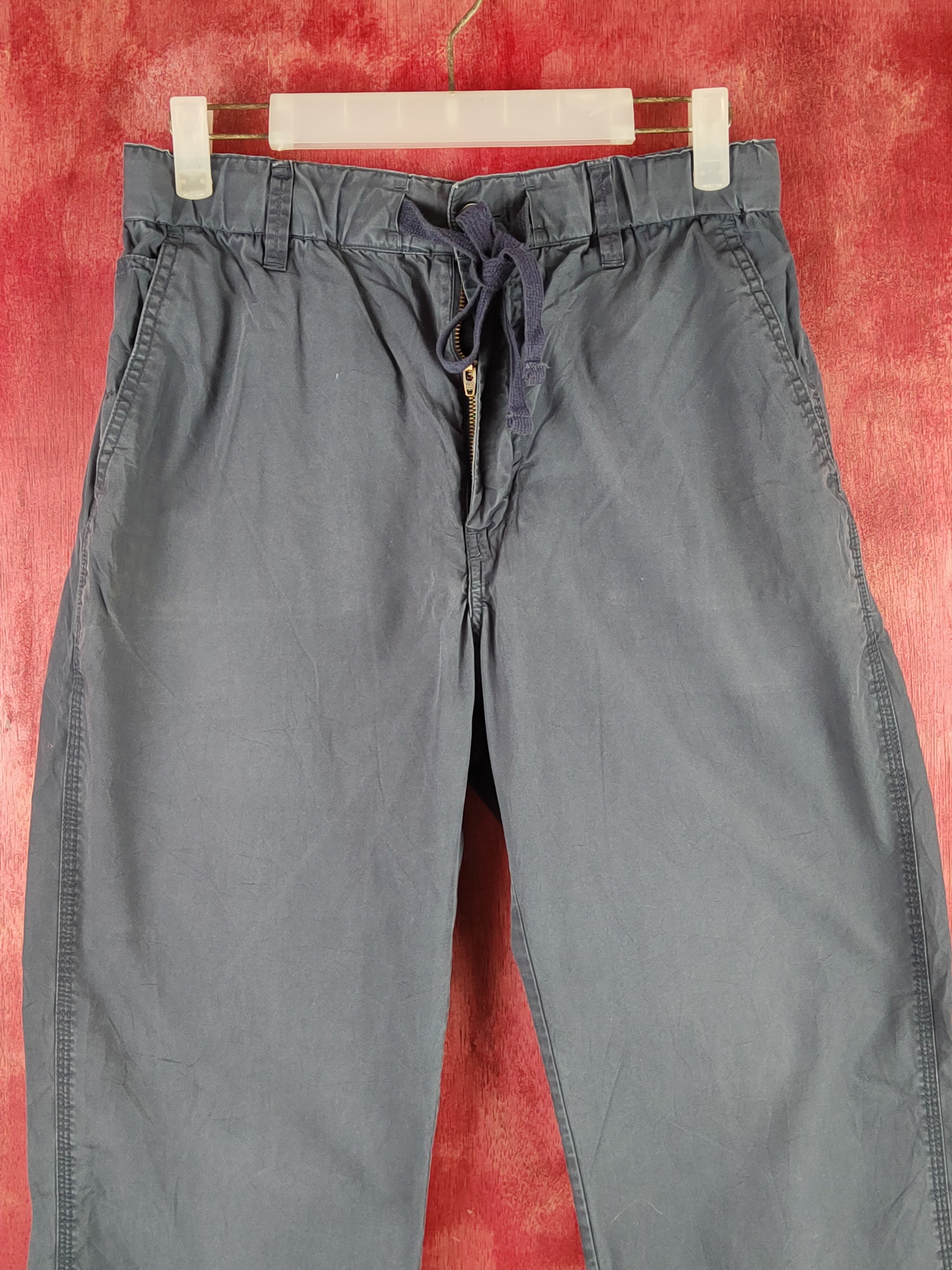 JW Anderson × Japanese Brand × Uniqlo J.W.Anderson-Uniqlo Dark Blue Faded Multipocket Pants #S1461 Size US 28 / EU 44 - 2 Thumbnail