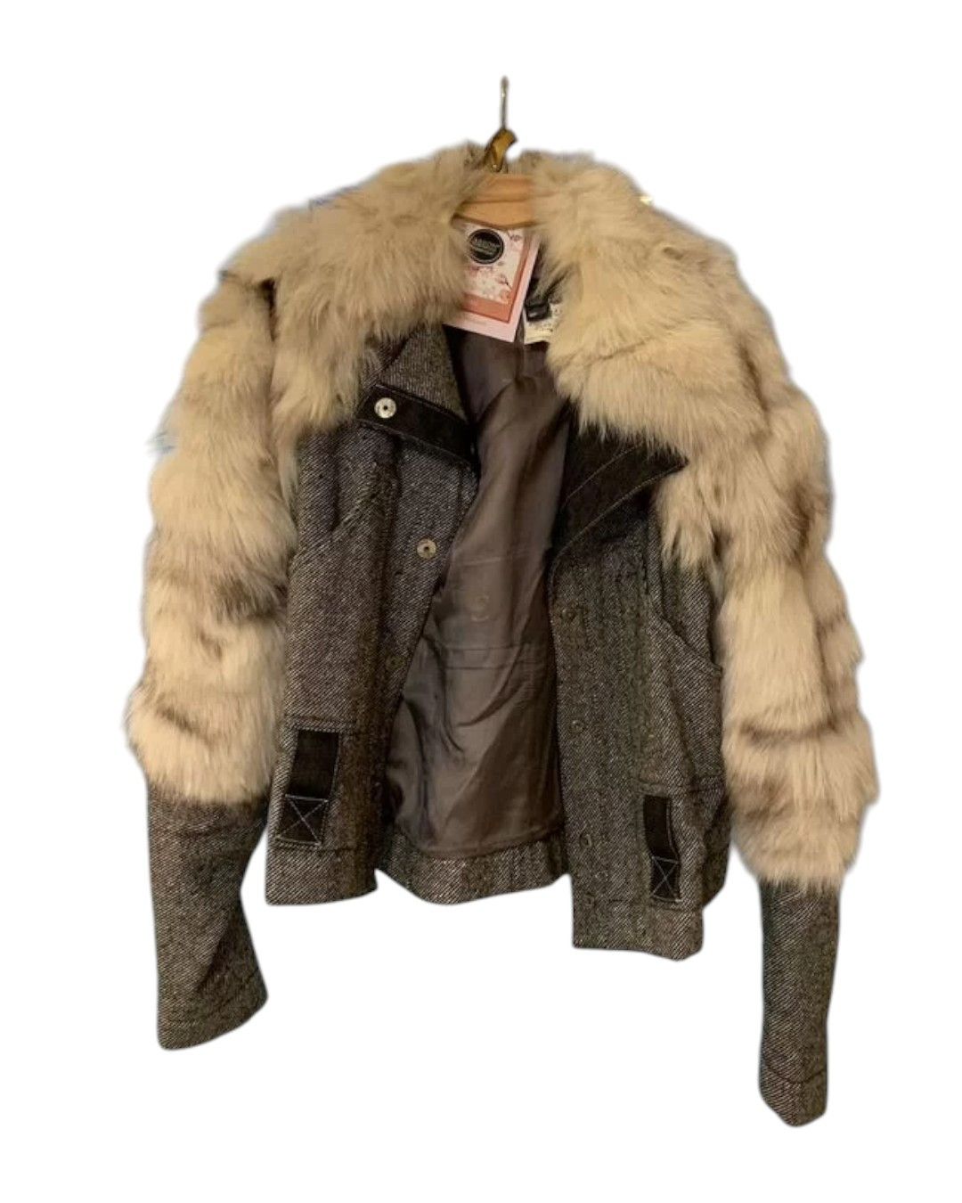 Roberto Cavalli ARCHIVE FOX FUR JACKET Size M / US 6-8 / IT 42-44 - 7 Thumbnail