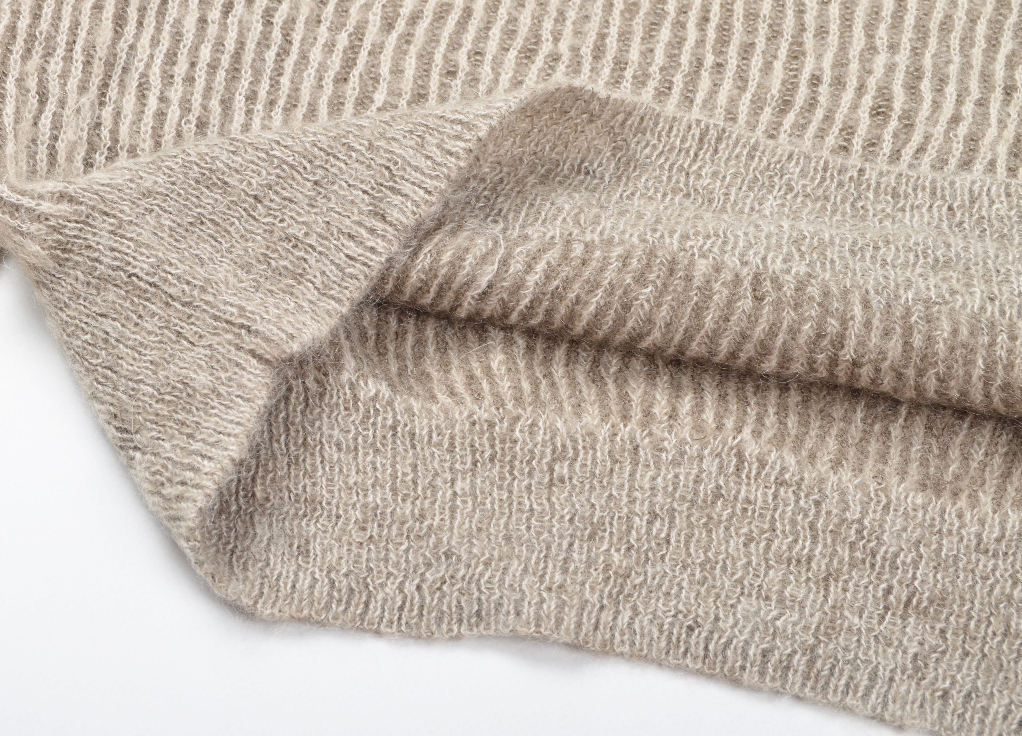 Designer Nile Atelier Gray Lightweight Mohair Blend Sweater Size M / US 6-8 / IT 42-44 - 8 Thumbnail