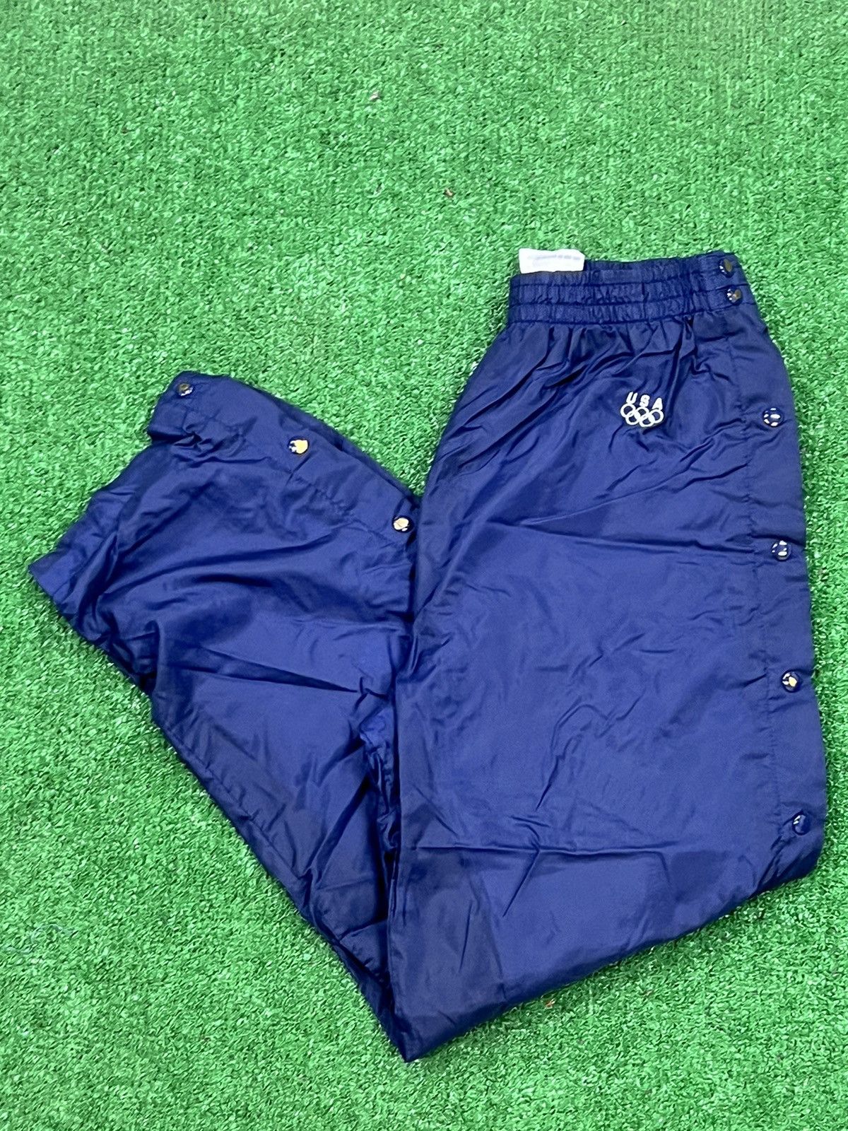 USA Olympics Vintage 1996 USA Olympics Breakaway Snap Pants Size US 28 / EU 44 - 1 Thumbnail