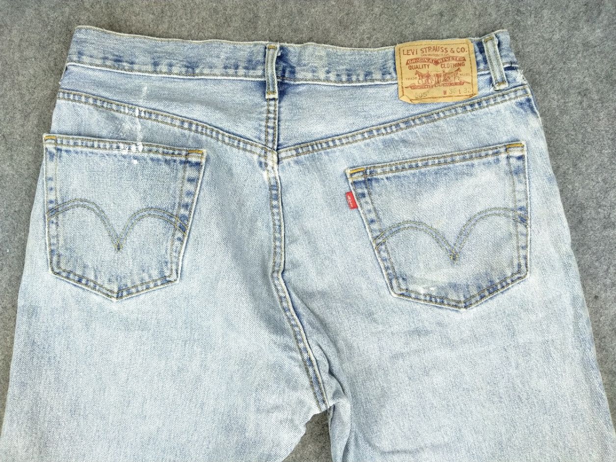 Levi's Light Blue Wash Vintage Levi's 505 36x30.5 Denim -JN847 Size US 36 / EU 52 - 4 Thumbnail