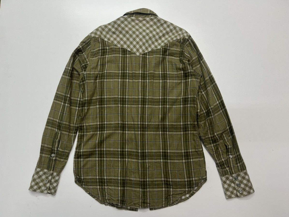 Japanese Brand WORKS GARAGE PEARL SNAP BUTTON SHIRT FLANNEL Size US M / EU 48-50 / 2 - 5 Thumbnail
