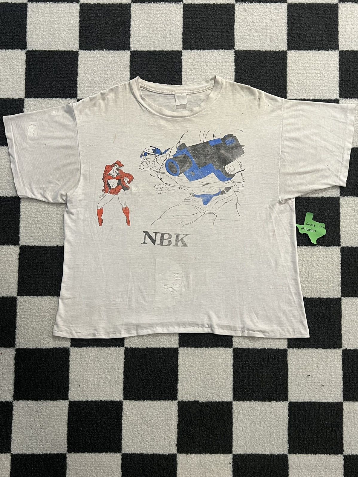 Vintage Vintage 1994 Natural Born Killers Warner Bros Tee Size US L / EU 52-54 / 3 - 10 Thumbnail