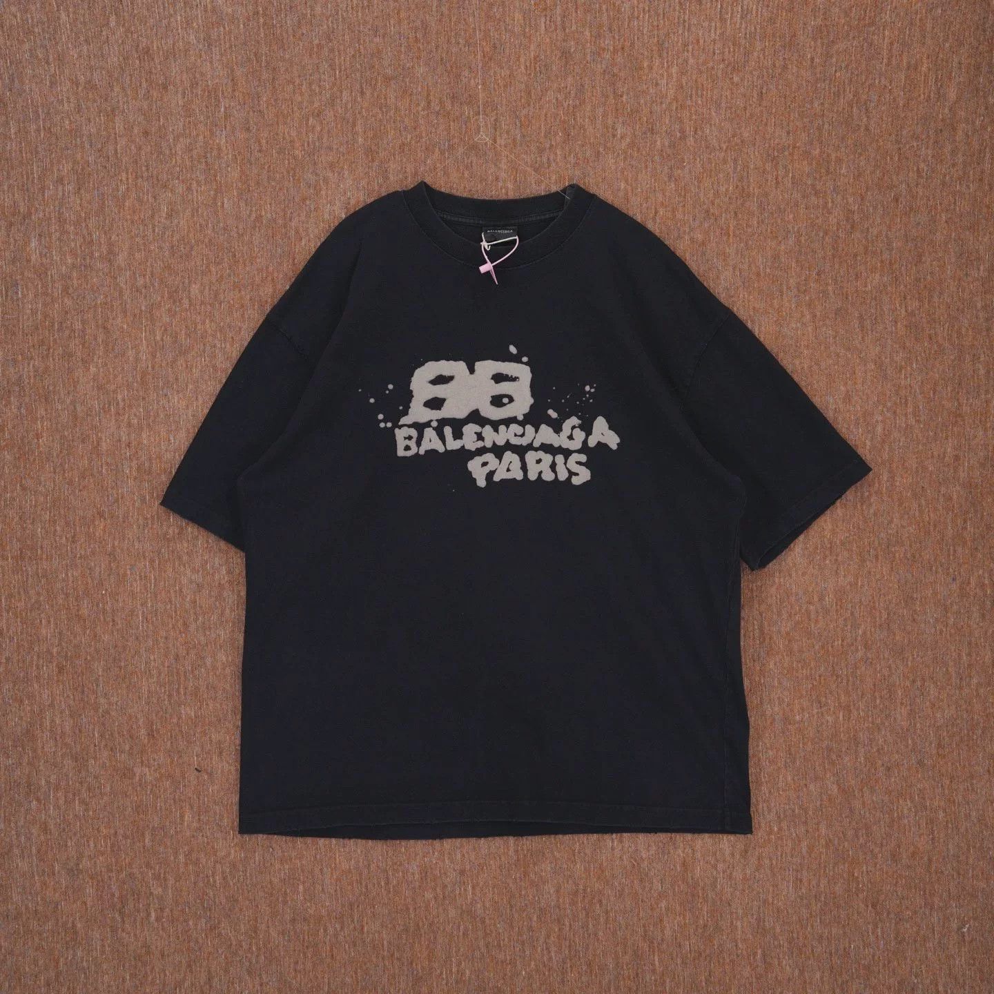Balenciaga Balenciaga SS23 Logo Print Crewneck Short-Sleeve T-Shirt Size US XL / EU 56 / 4 - 1 Thumbnail