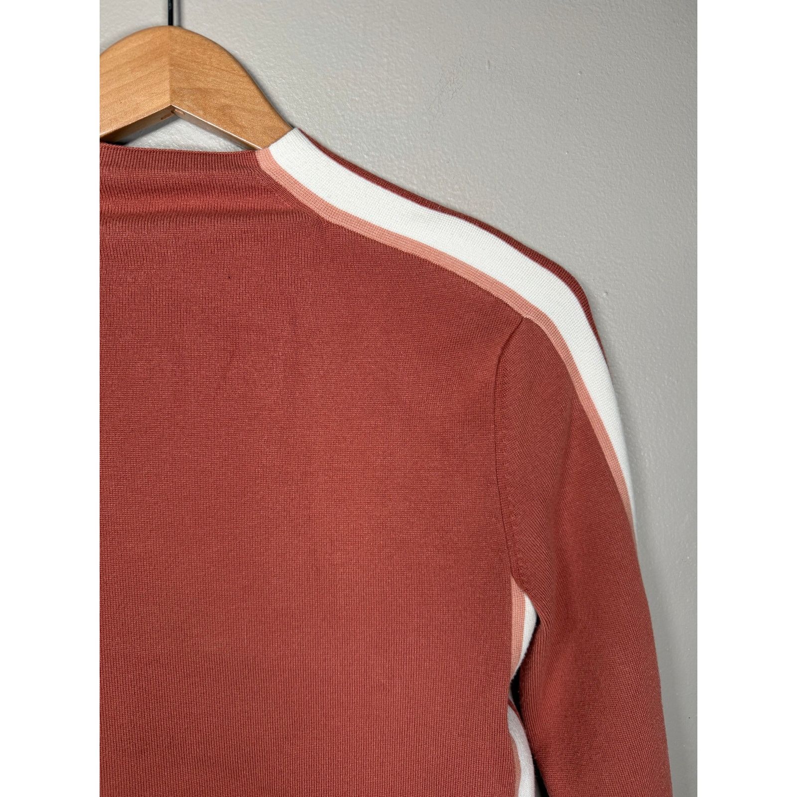 Veronica Beard Veronia Beard Retha Sweater in Terracotta size S Size S / US 4 / IT 40 - 8 Thumbnail