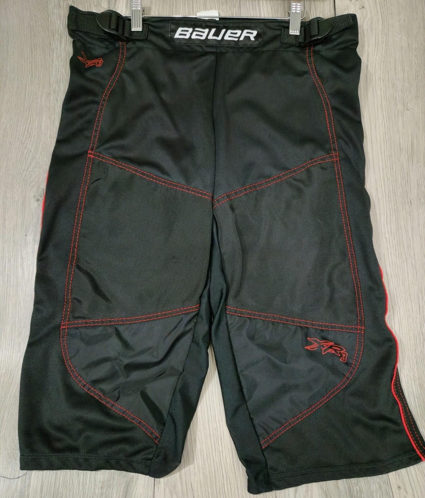 Eddie Bauer Bauer XR 3 RH Pants Roller Inline Hockey #12 Red/Black Size ONE SIZE - 8 Thumbnail