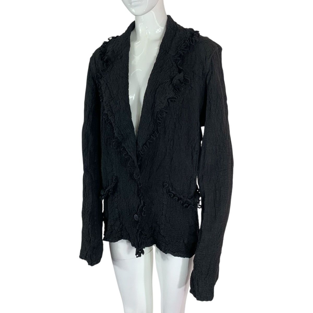 Homme Plisse Issey Miyake × Issey Miyake × Pleats Please Issey Miyake VINTAGE ISSEY MIYAKE ME PLEATS PLEASE STRECTH COAT WOMEN Size M / US 6-8 / IT 42-44 - 2 Thumbnail